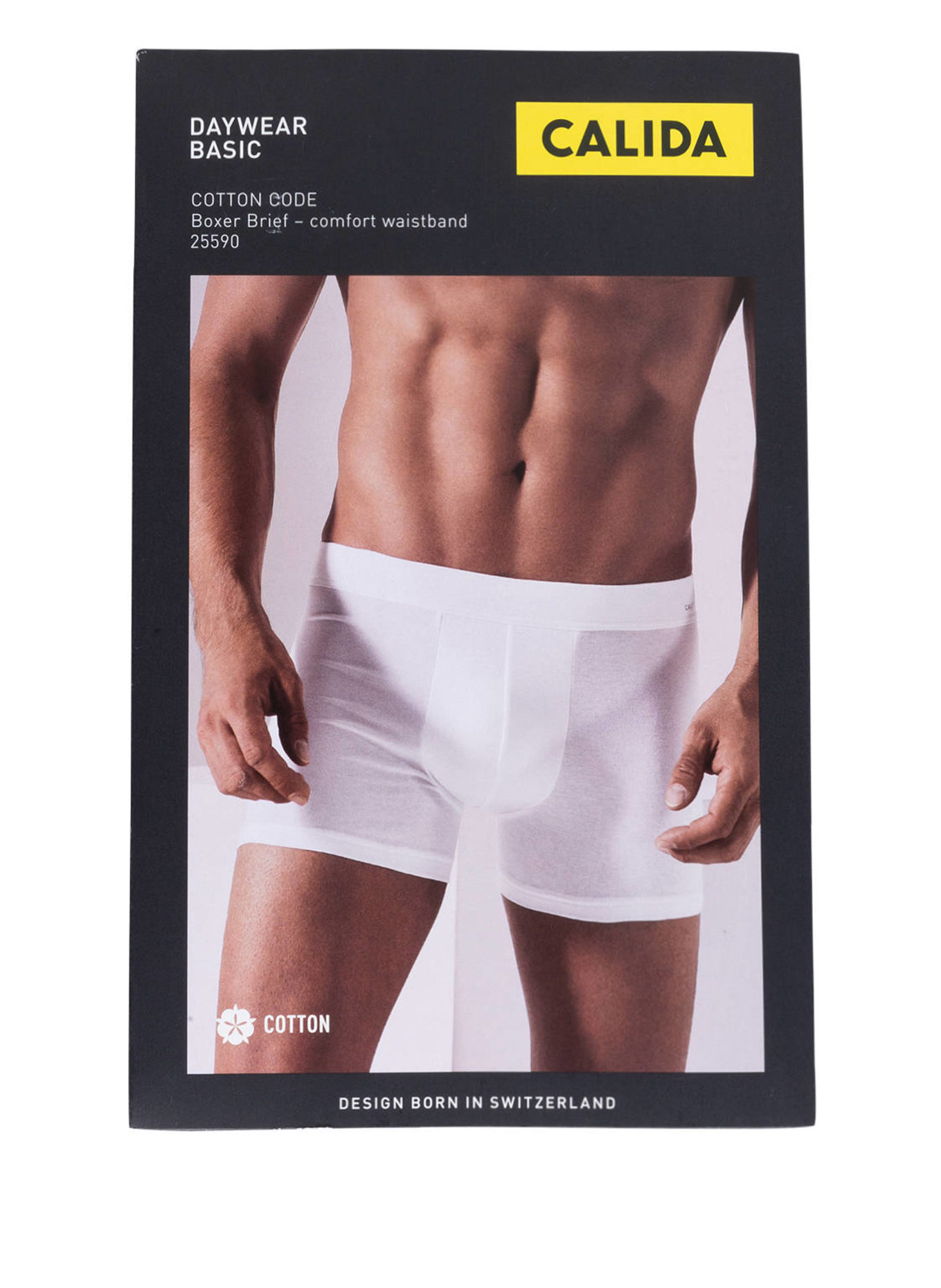 CALIDA Bokserki COTTON CODE: CZARNY