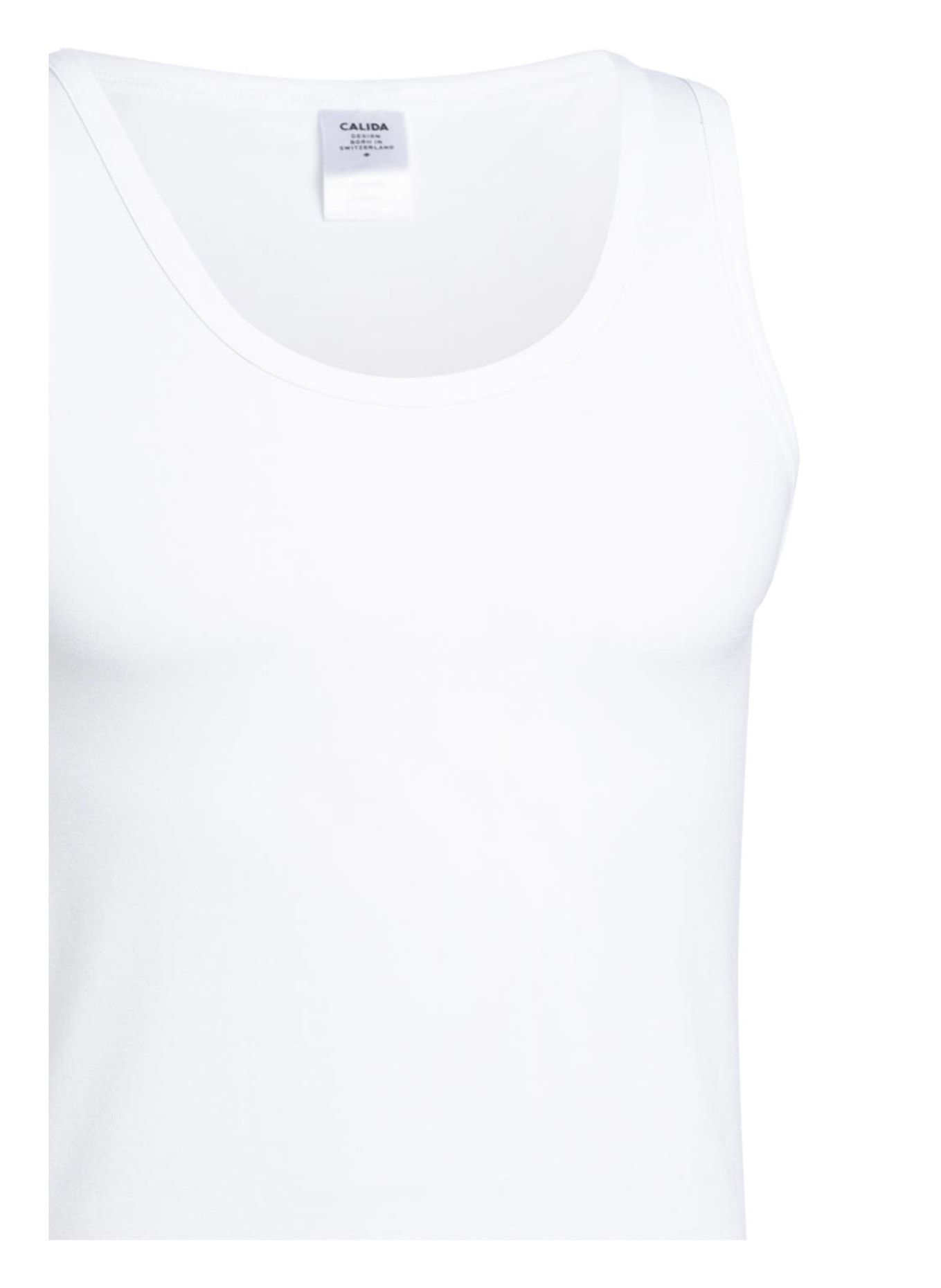 CALIDA 2-pack undershirts NATURAL BENEFIT, Color: WHITE (Image 3)