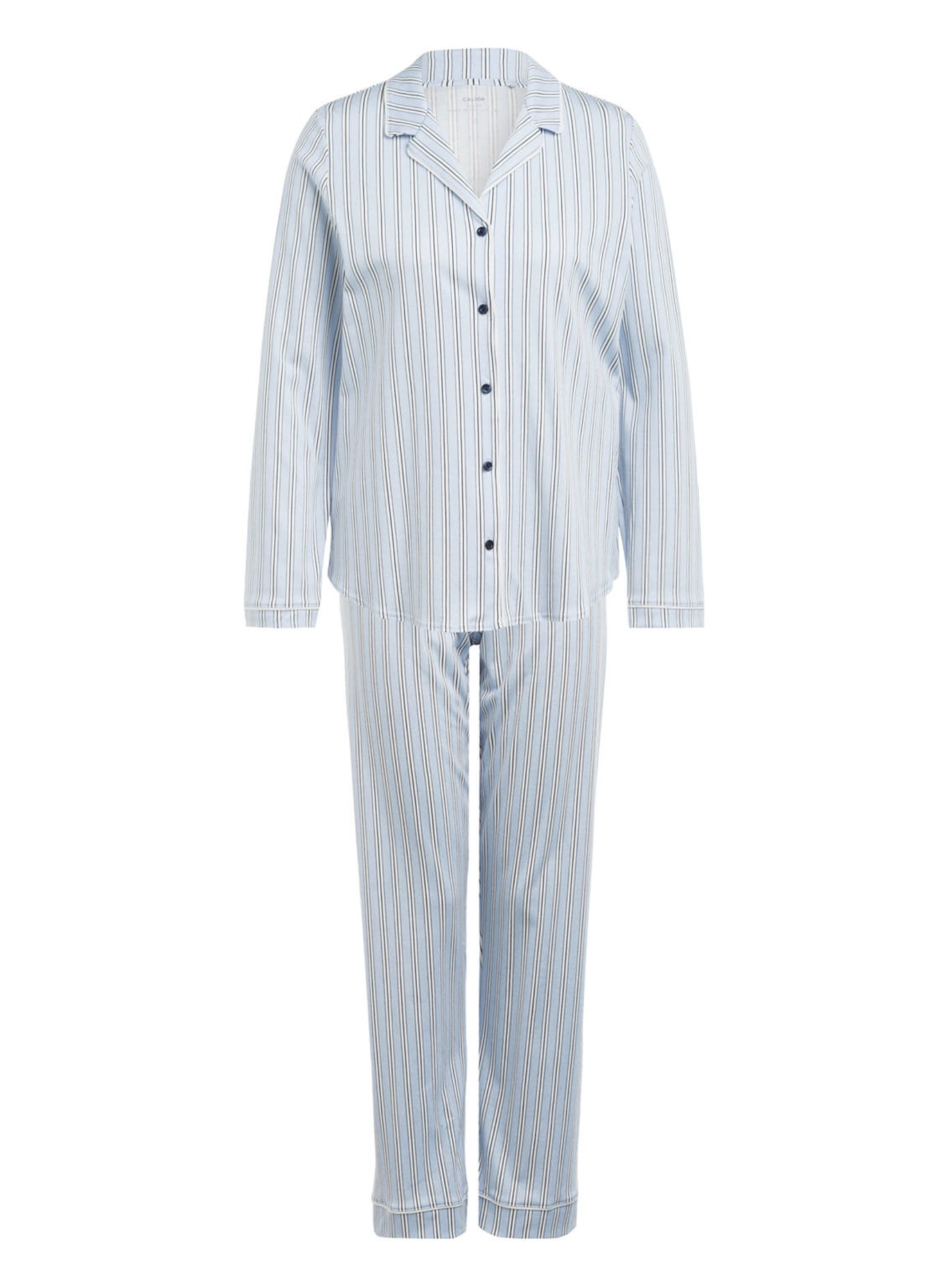 CALIDA Schlafanzug , Farbe: HELLBLAU/ WEISS/ DUNKELBLAU (Bild 1)