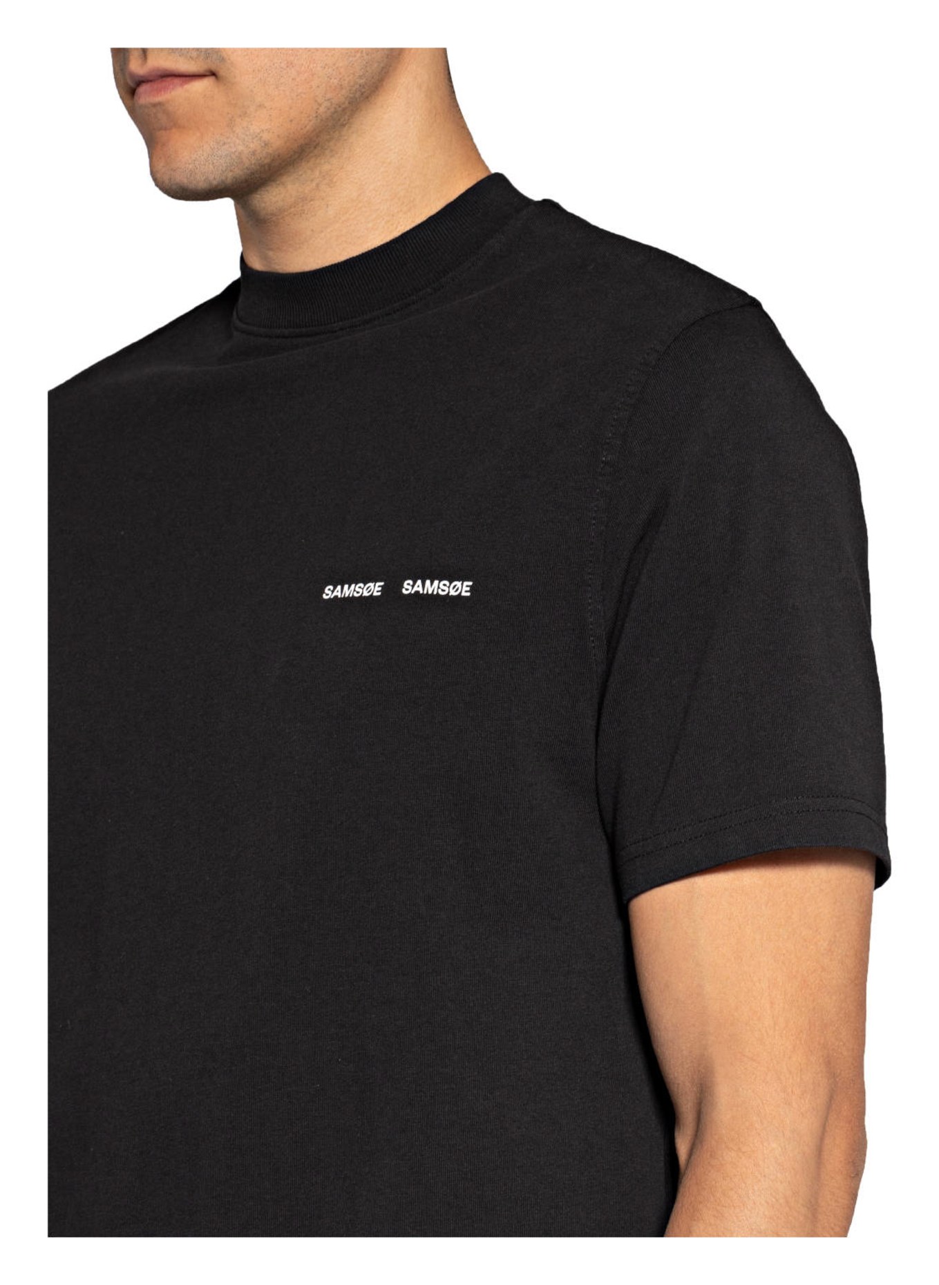 SAMSØE  SAMSØE T-Shirt NORSBRO , Farbe: SCHWARZ (Bild 4)