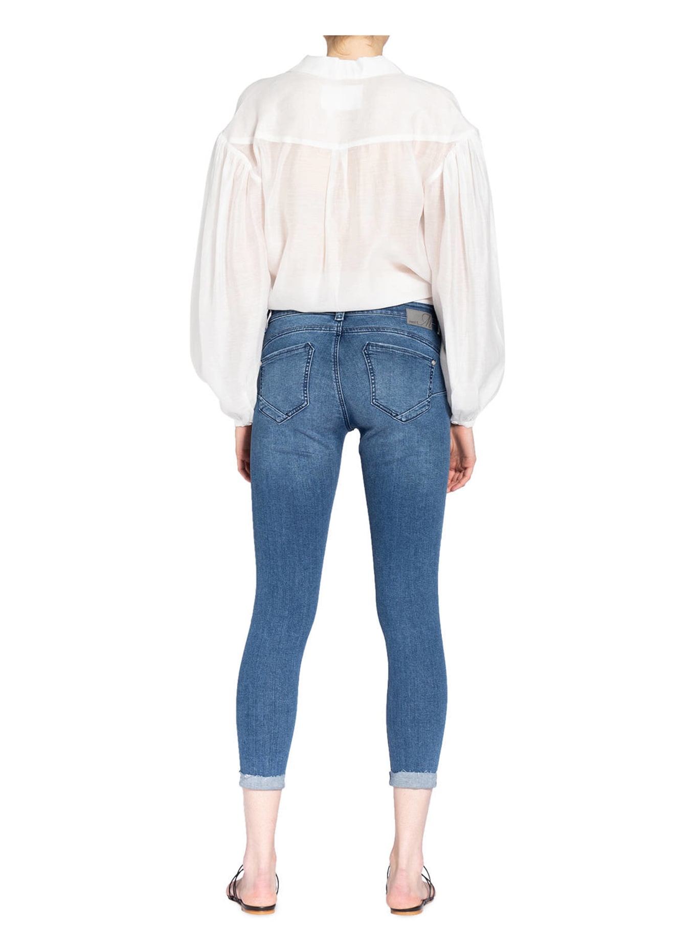 mavi Dżinsy 7/8 LEXY: 31467 MID BRUSHED GLAM BLUE