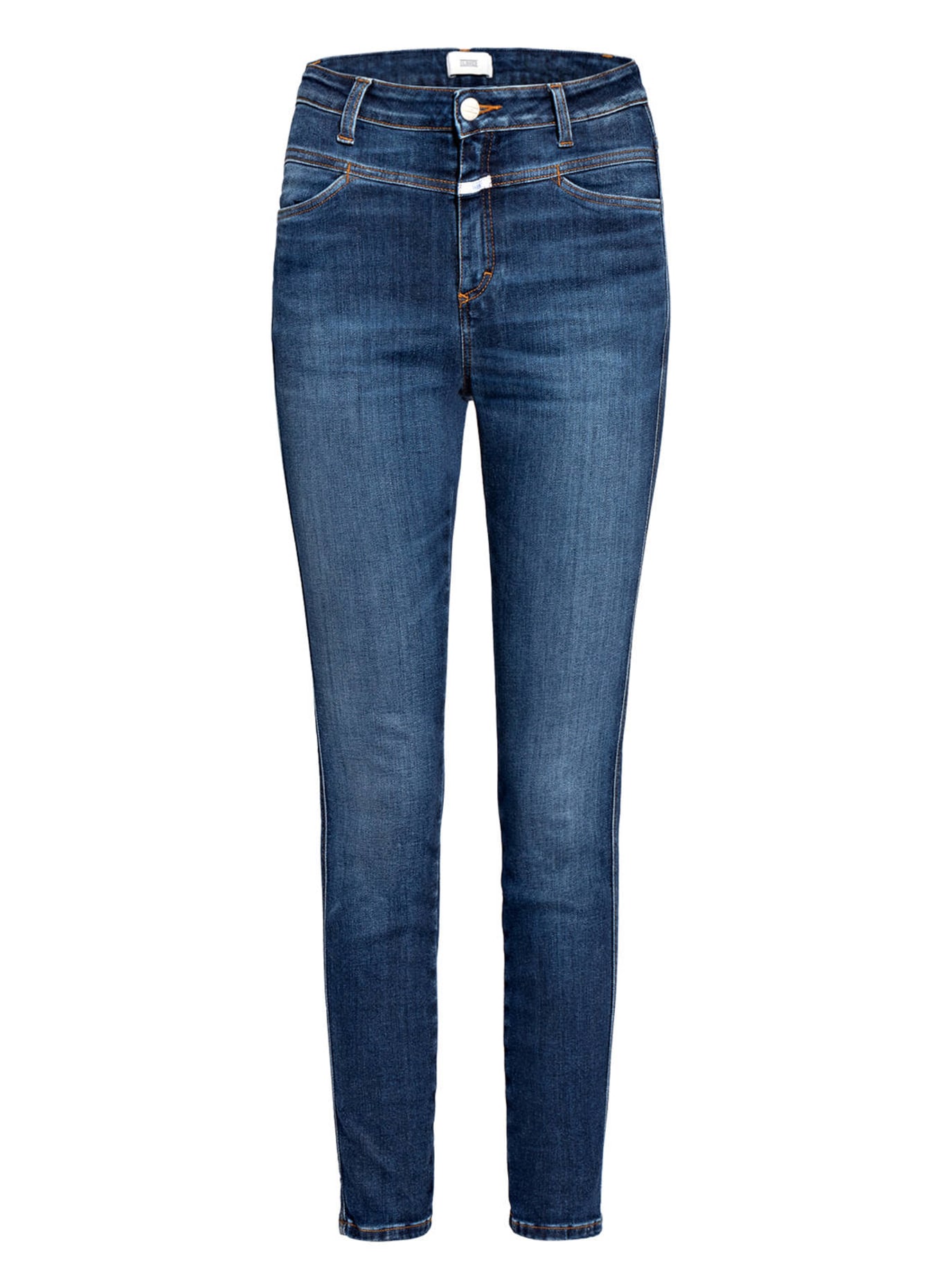 CLOSED Skinny Jeans SKINNY PUSHER, Farbe: DBL DARK BLUE (Bild 1)