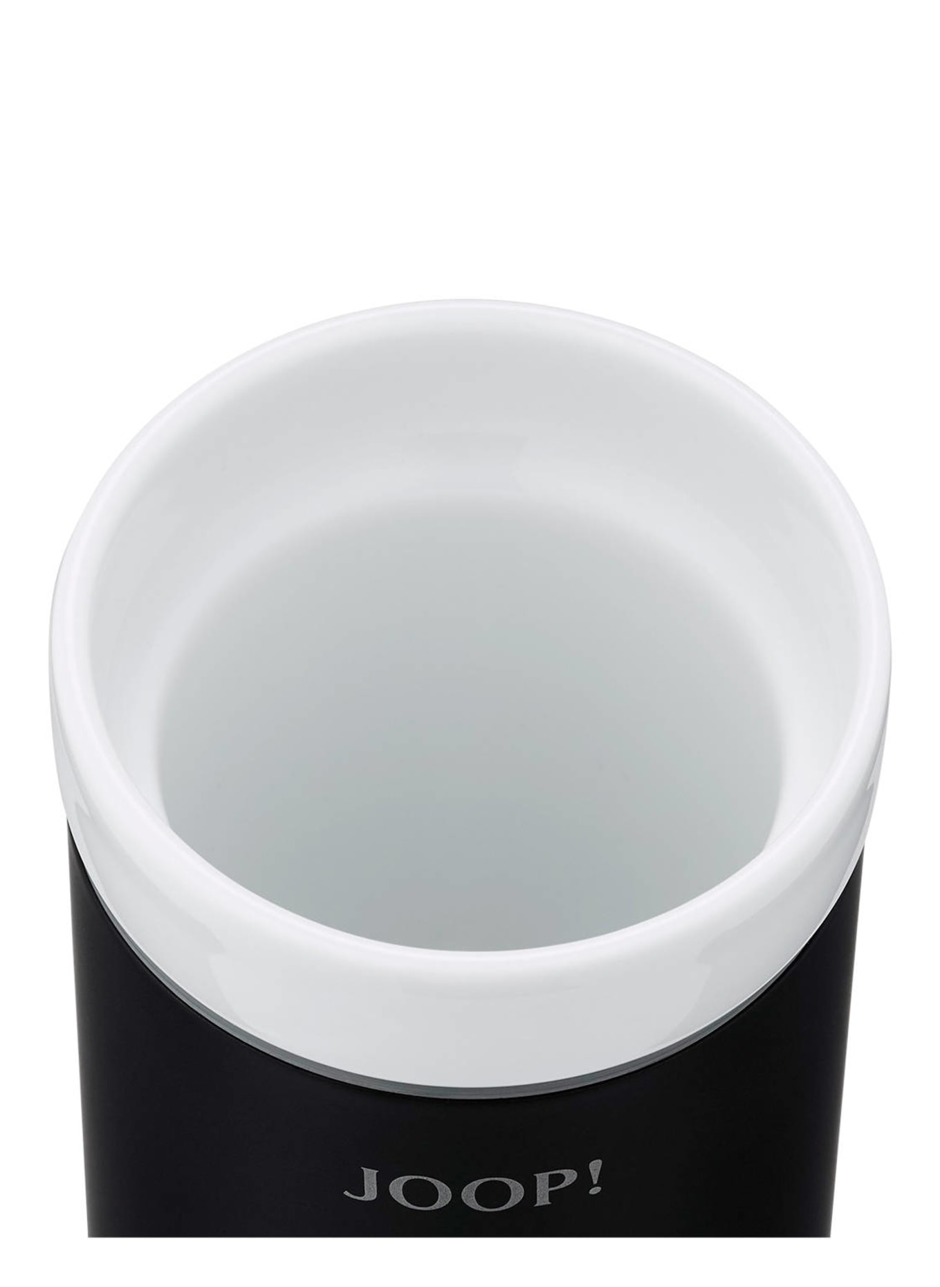 JOOP! Toothbrush mug CHROMELINE, Color: WHITE/ BLACK (Image 2)