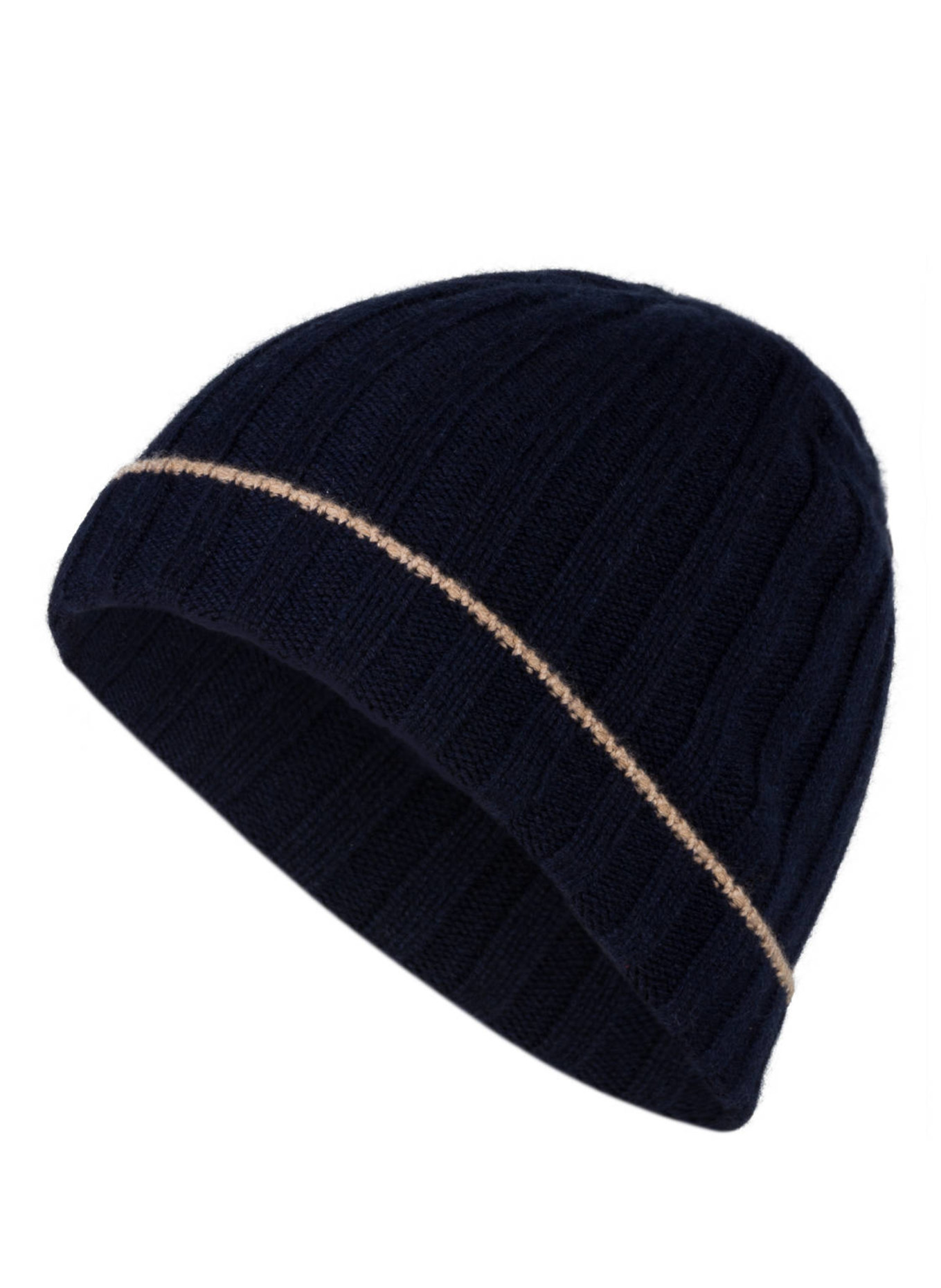 BRUNELLO CUCINELLI Kaszmirowa czapka: NAVY