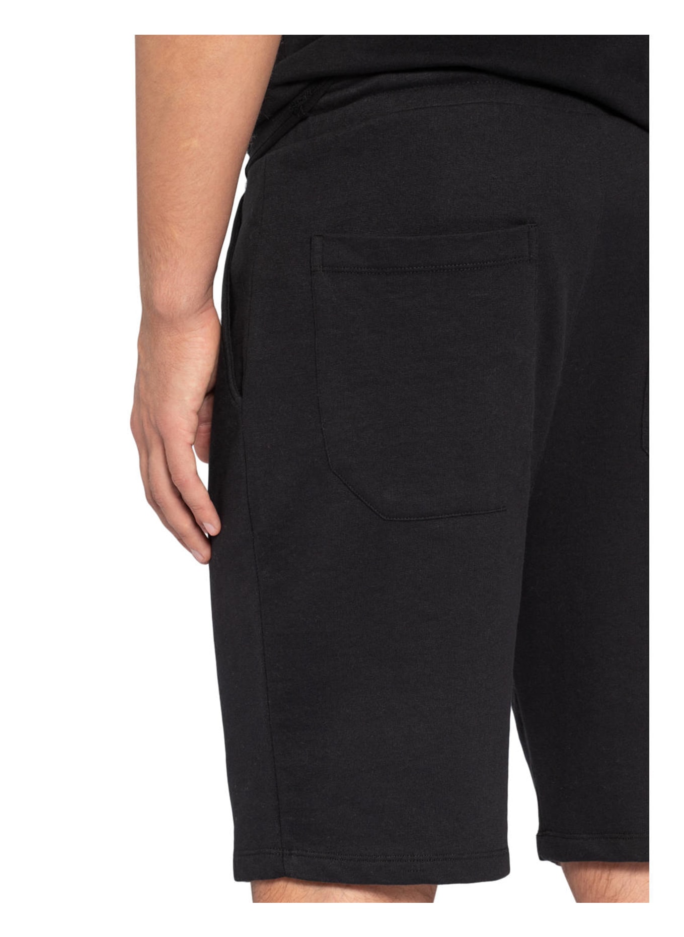 Juvia Sweat shorts, Color: BLACK (Image 5)