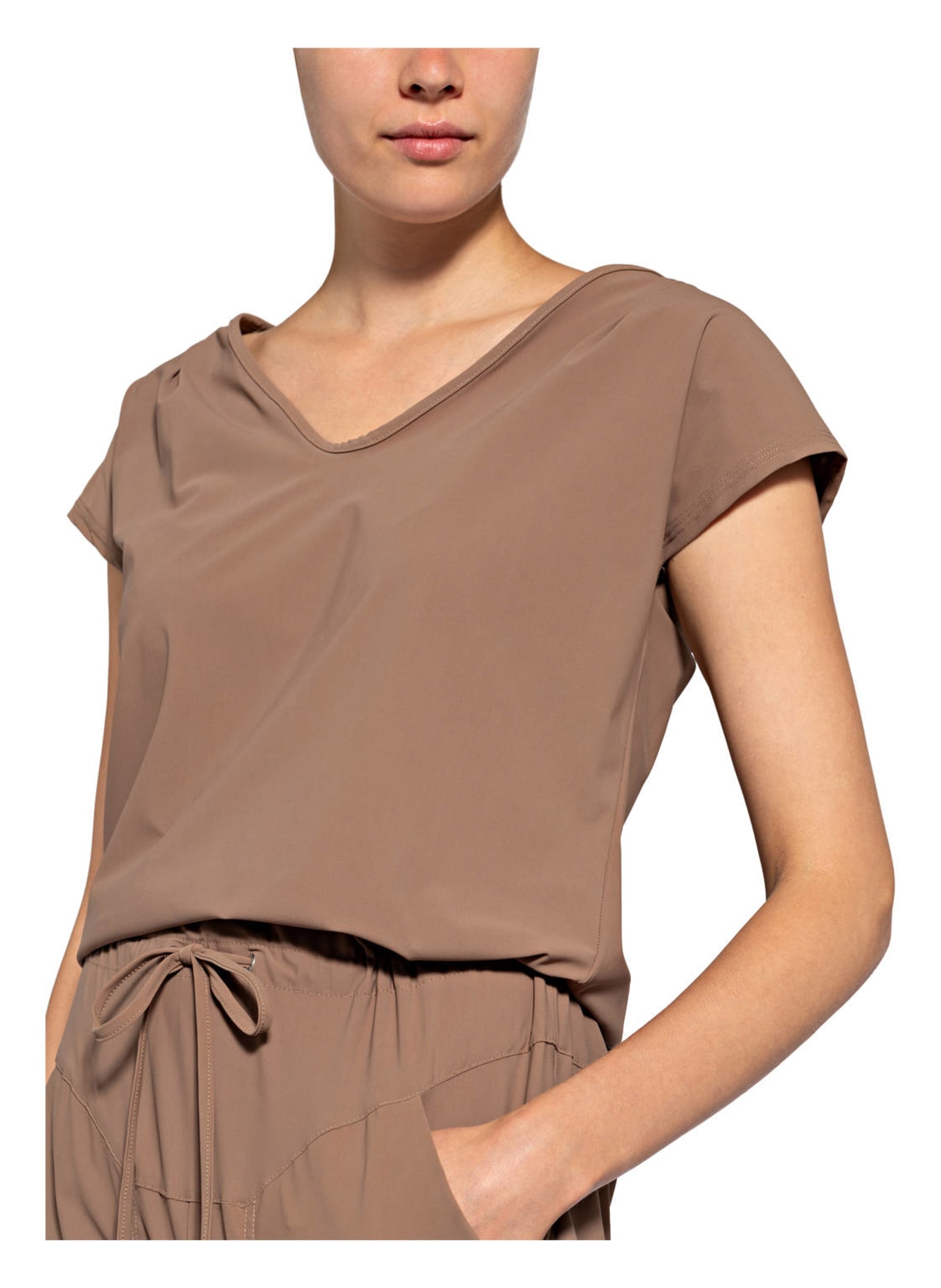 RAFFAELLO ROSSI Jumpsuit GIRA: HELLBRAUN