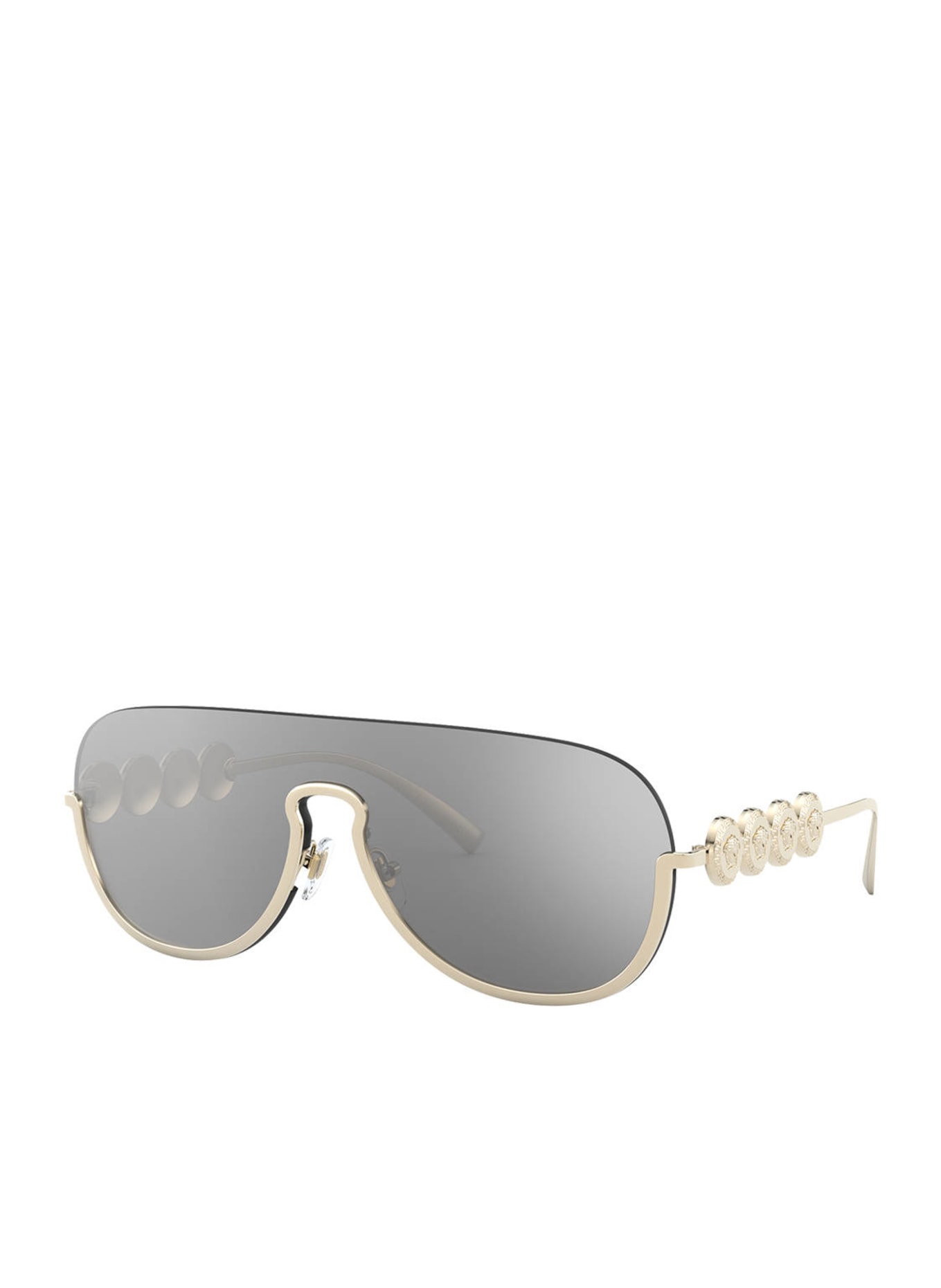 VERSACE Sunglasses VE2215, Color: 12526G - GOLD/GRAY MIRRORED (Image 1)