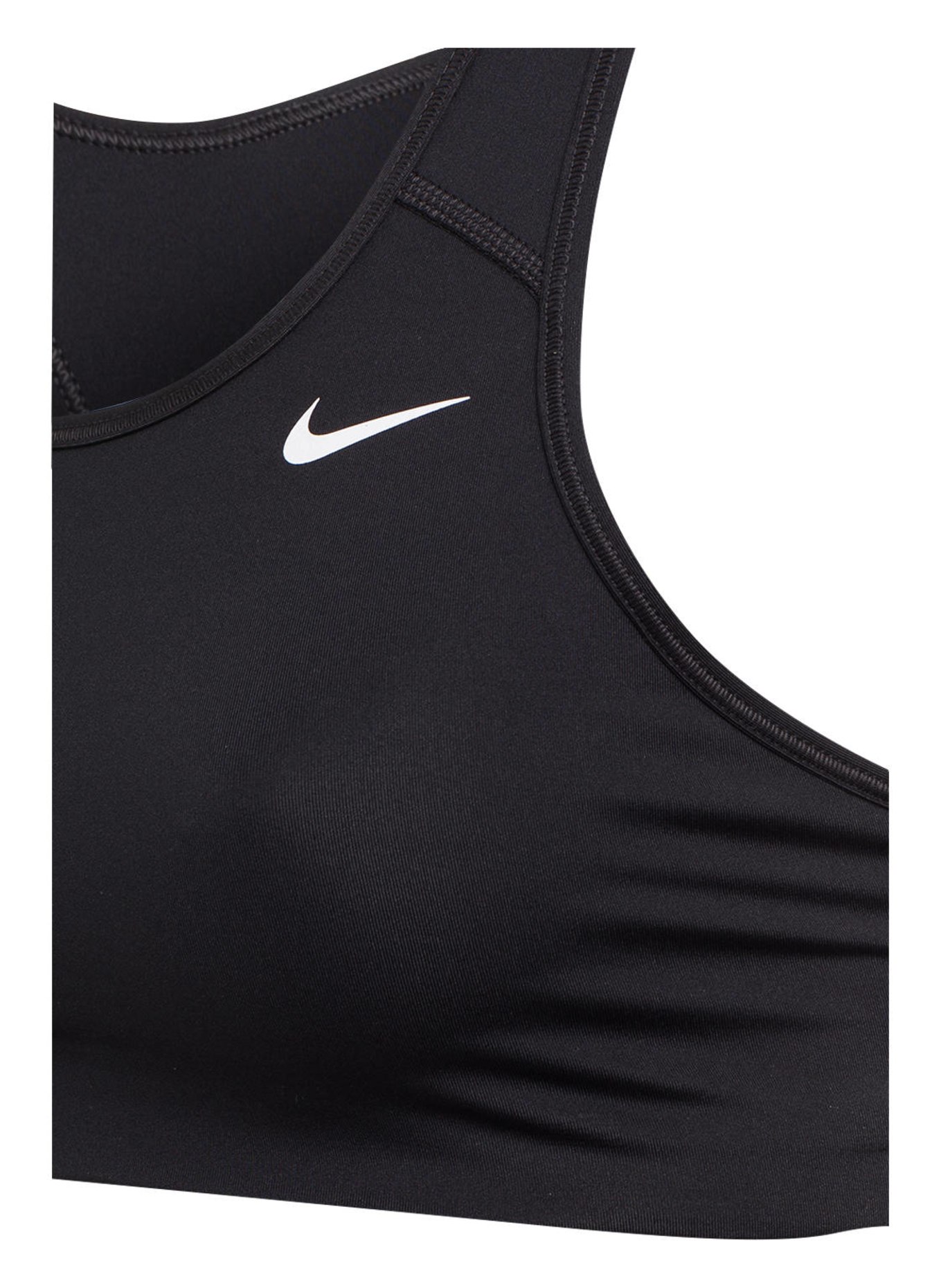 Nike Sport-BH DRI-FIT SWOOSH, Farbe: SCHWARZ (Bild 3)