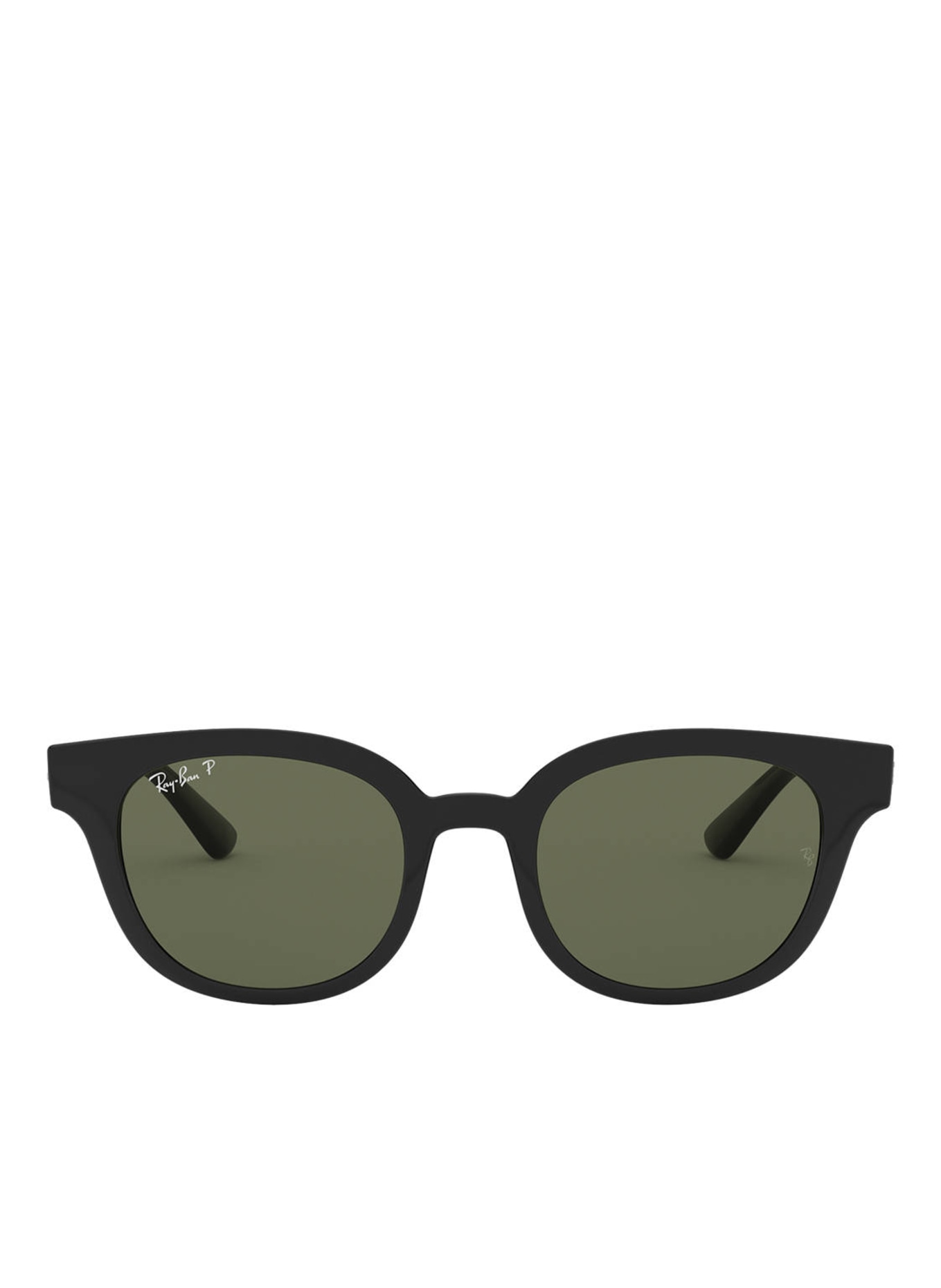 Ray-Ban Sunglasses RB4324, Color: 601/9A - BLACK/GREEN POLARIZED (Image 2)