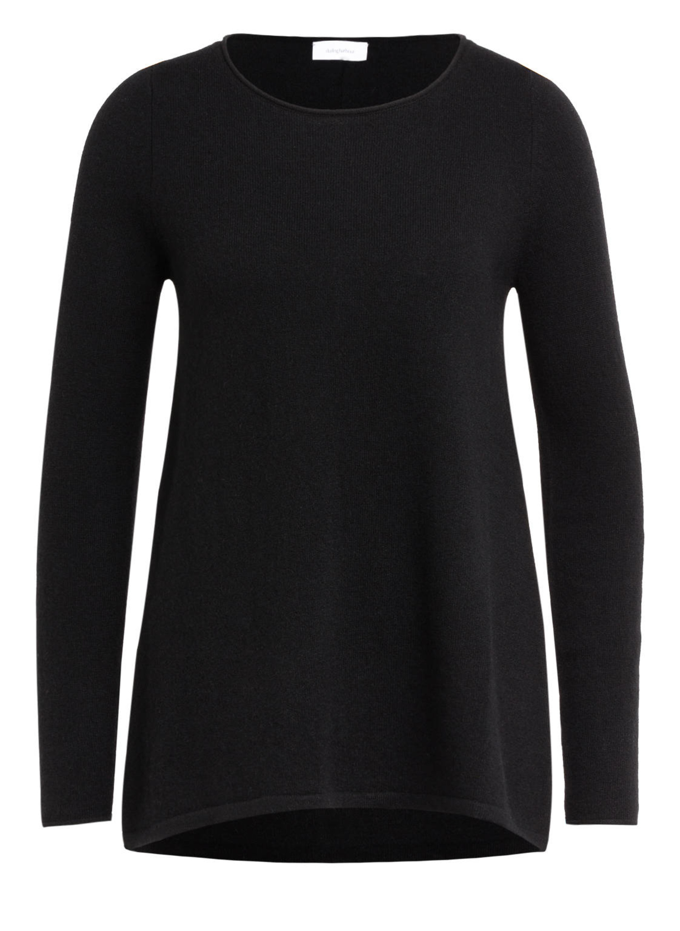 darling harbour Cashmere Sweater: BLACK