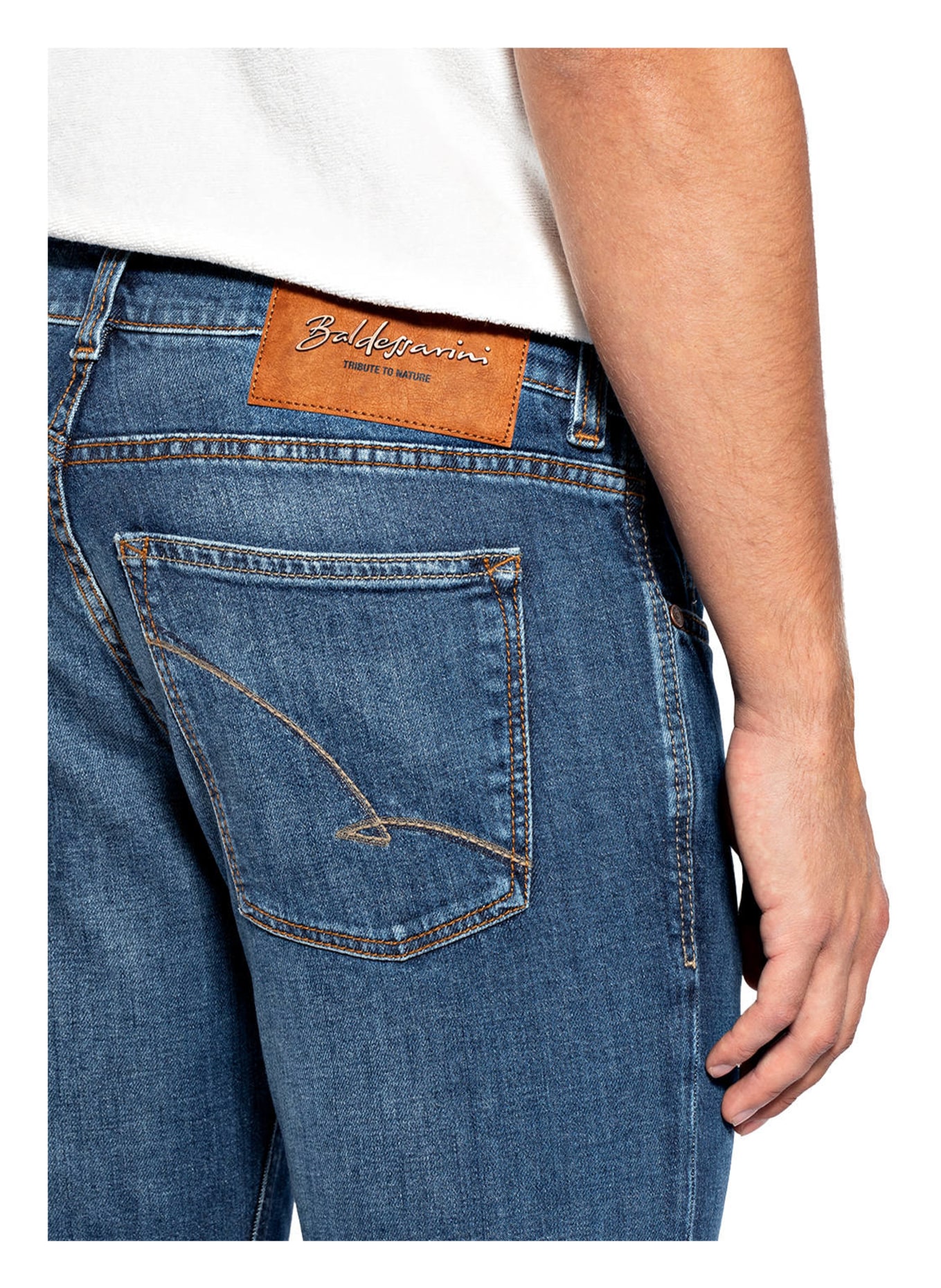 BALDESSARINI Jeans slim fit, Color: 6824 BLUE (Image 5)