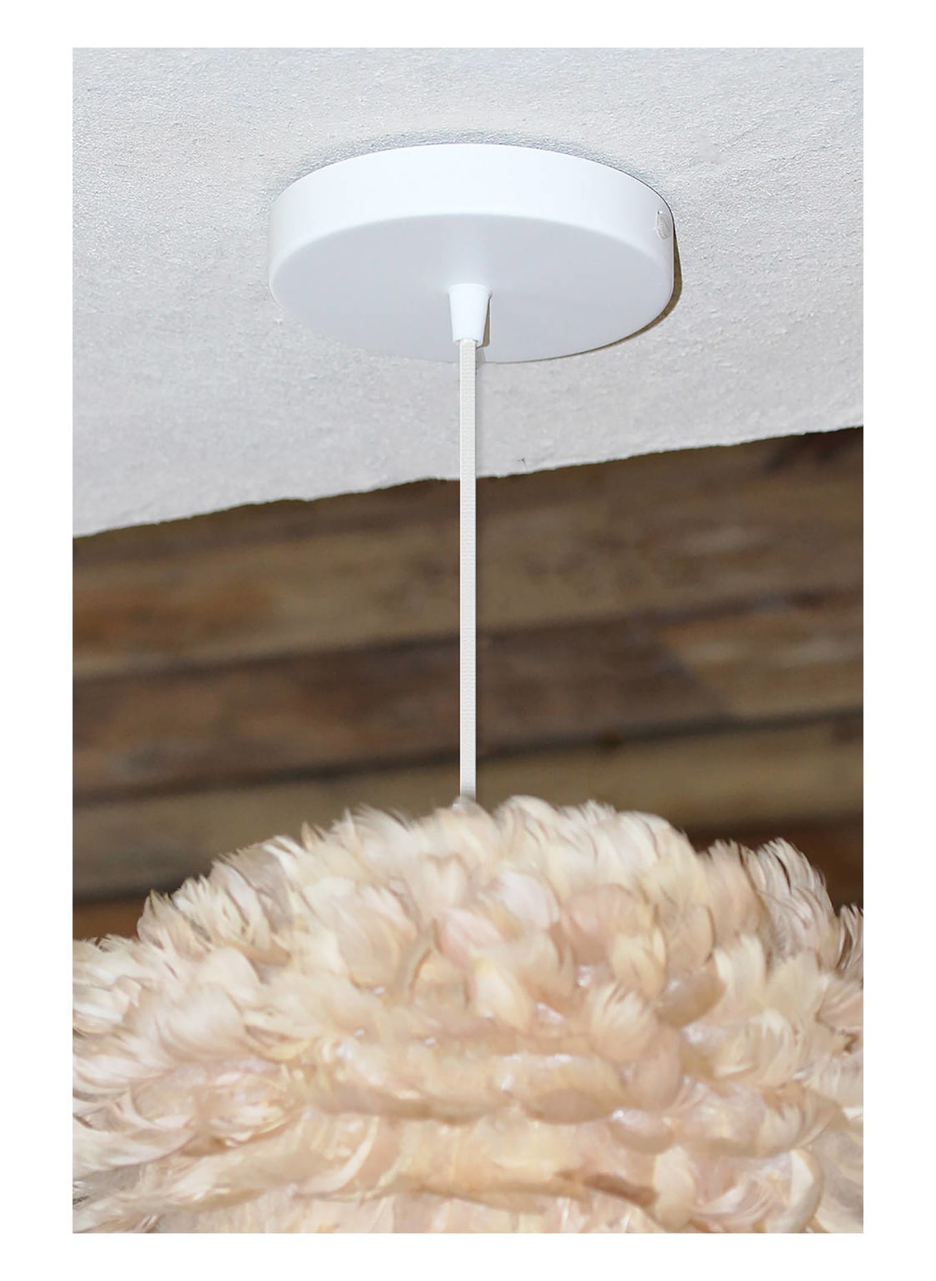 UMAGE Lampenfassung ROSETTE: WEISS