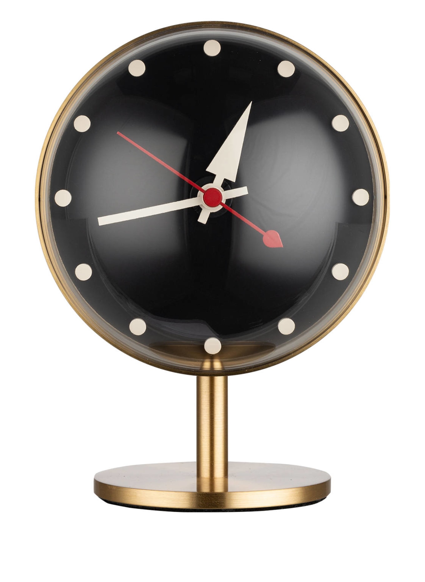 vitra Table clock NIGHT CLOCK, Color: GOLD/ BLACK/ WHITE (Image 1)
