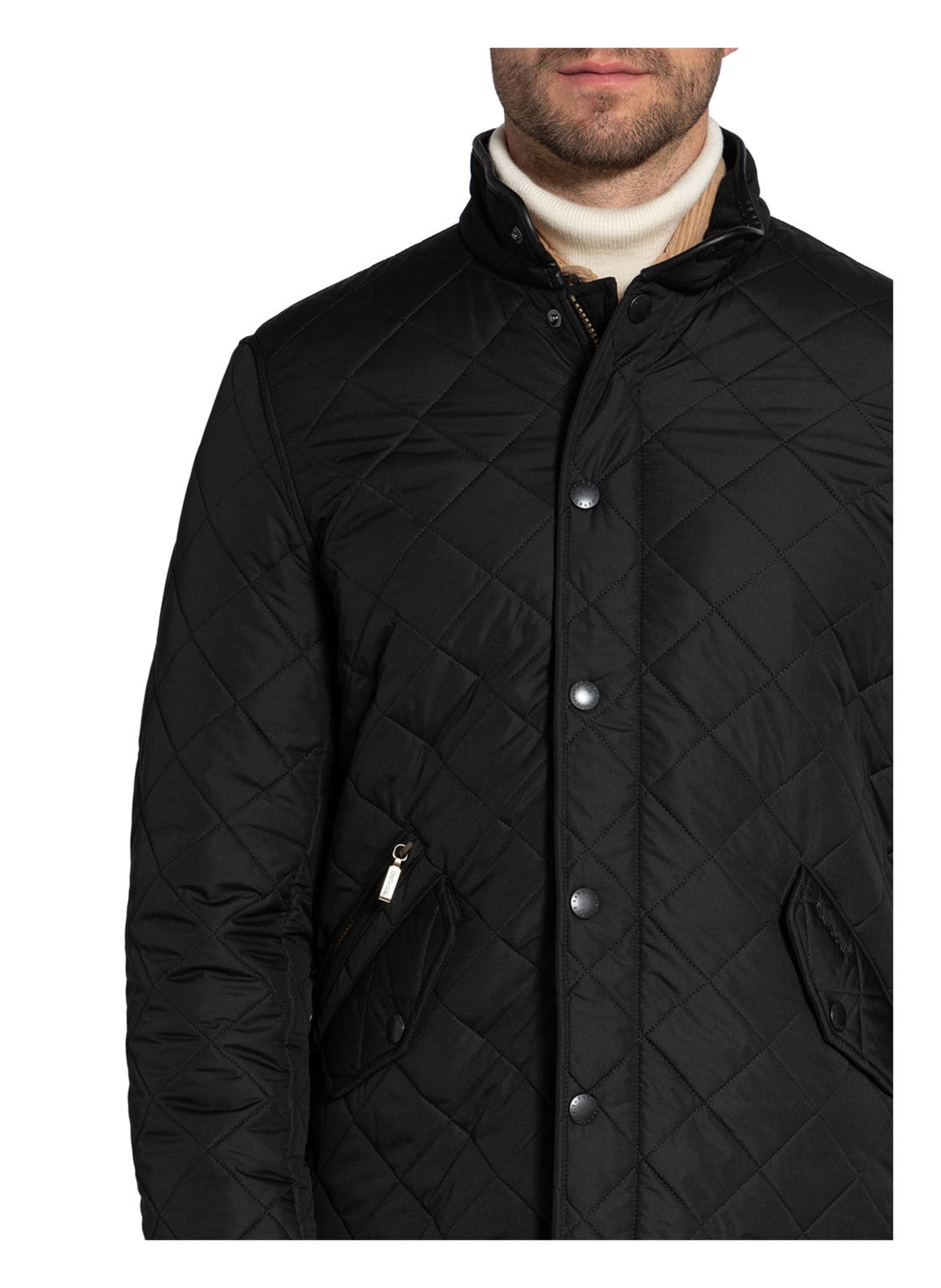 Barbour  Quilted jacket, Color: BLACK (Image 4)