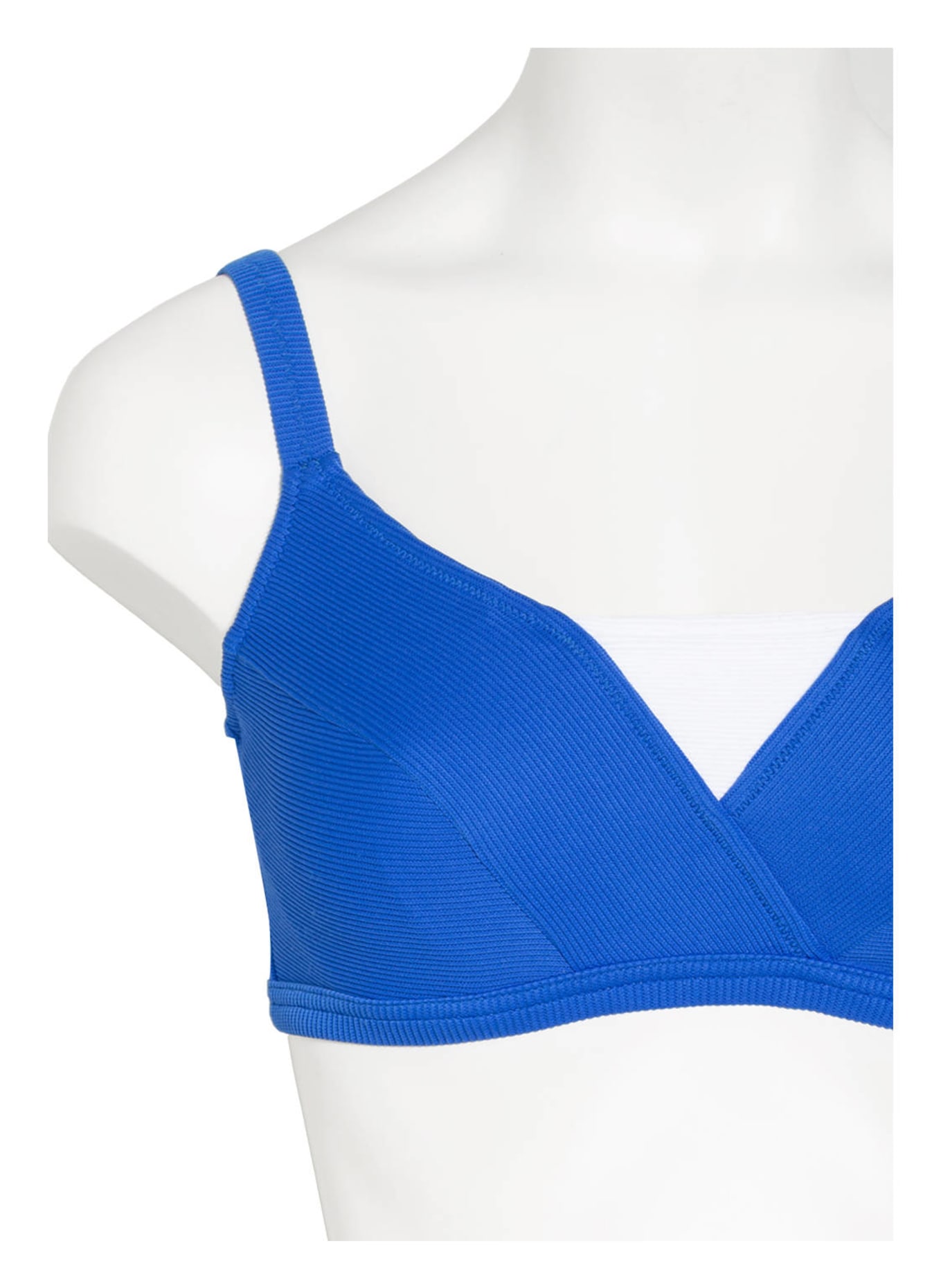 Lidea Bustier-Bikini-Top CONTRAST , Farbe: BLAU/ WEISS (Bild 4)
