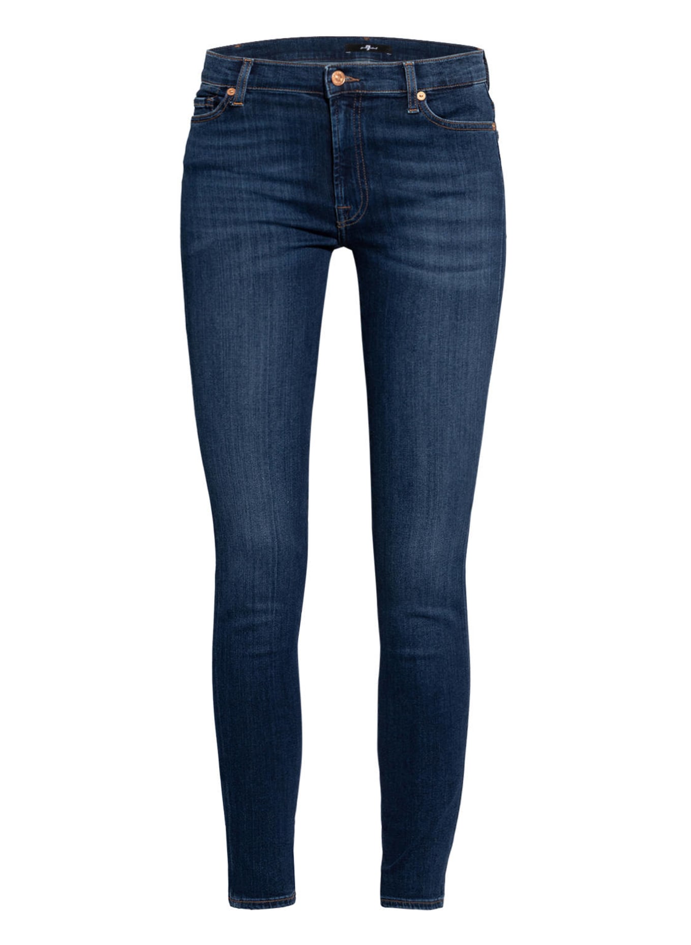 7 for all mankind Skinny Jeans, Farbe: Slim Illusion Luxe Starlight DARK BLUE (Bild 1)