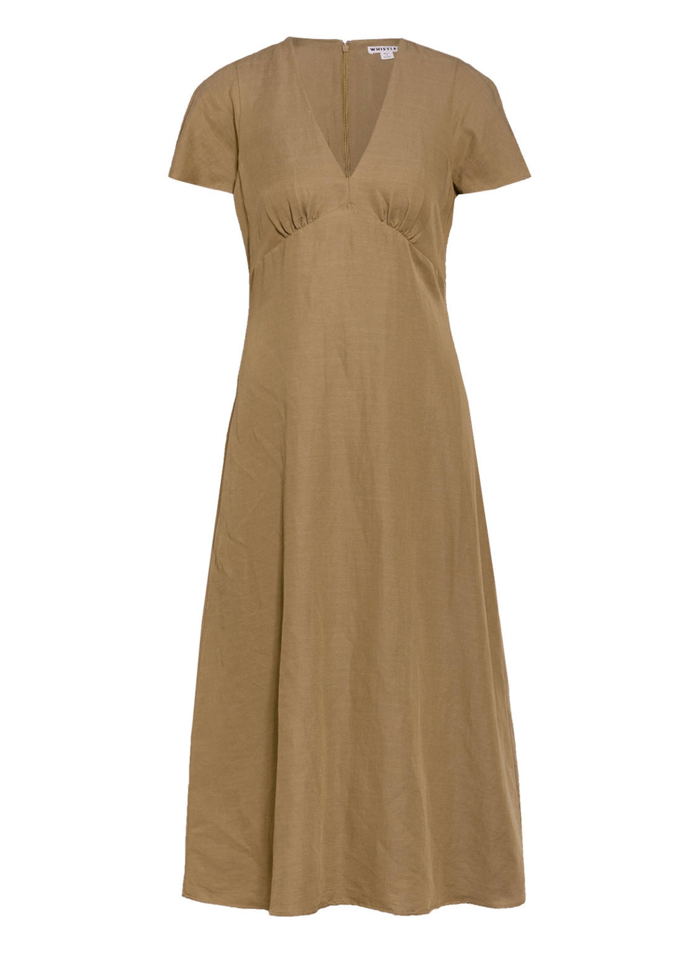 WHISTLES Kleid mit Leinen , Farbe: KHAKI (Bild 1)