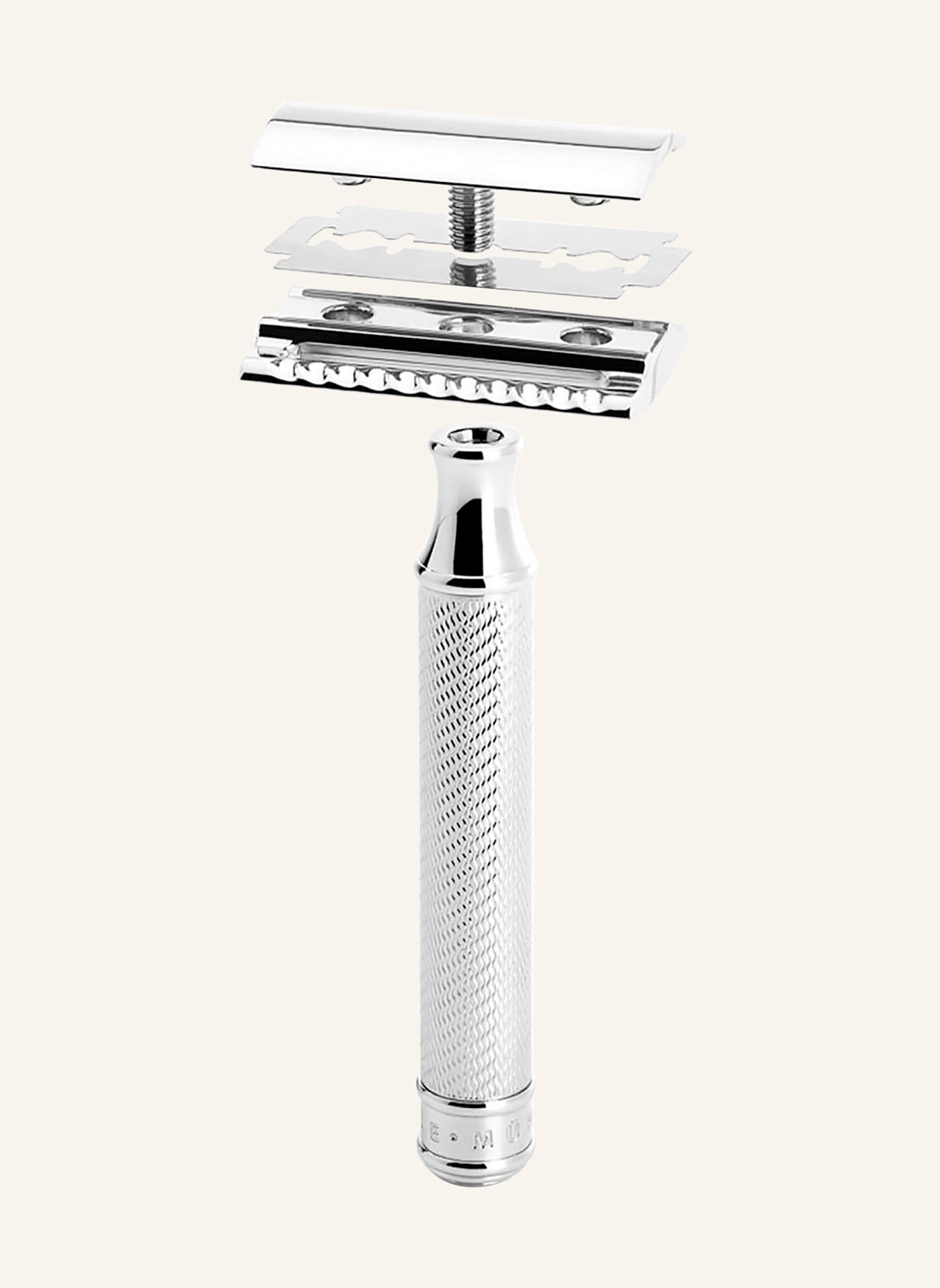MÜHLE Rasierhobel - TRADITIONAL: SILBER