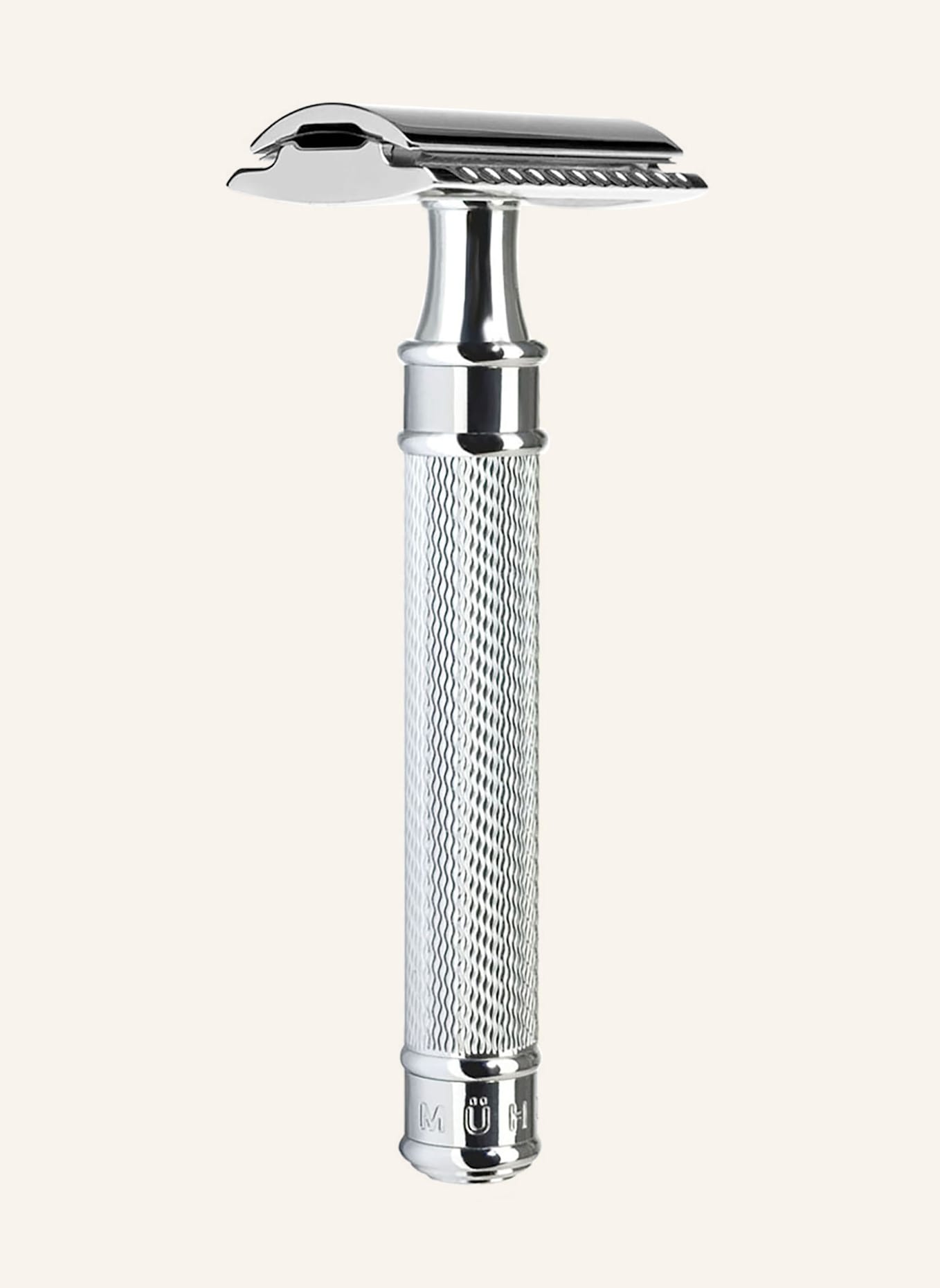 MÜHLE Rasierhobel GRANDE - TRADITIONAL: SILBER