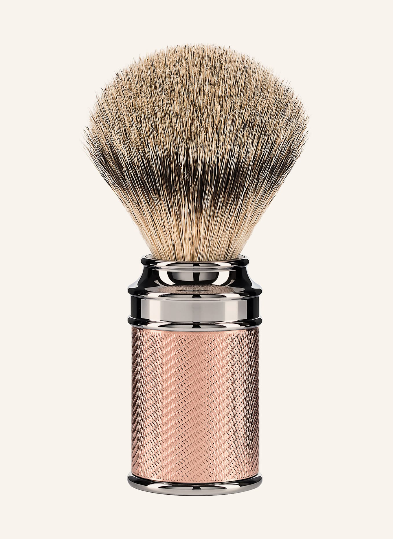 MÜHLE Rasierpinsel TRADITIONAL: ROSÉGOLD