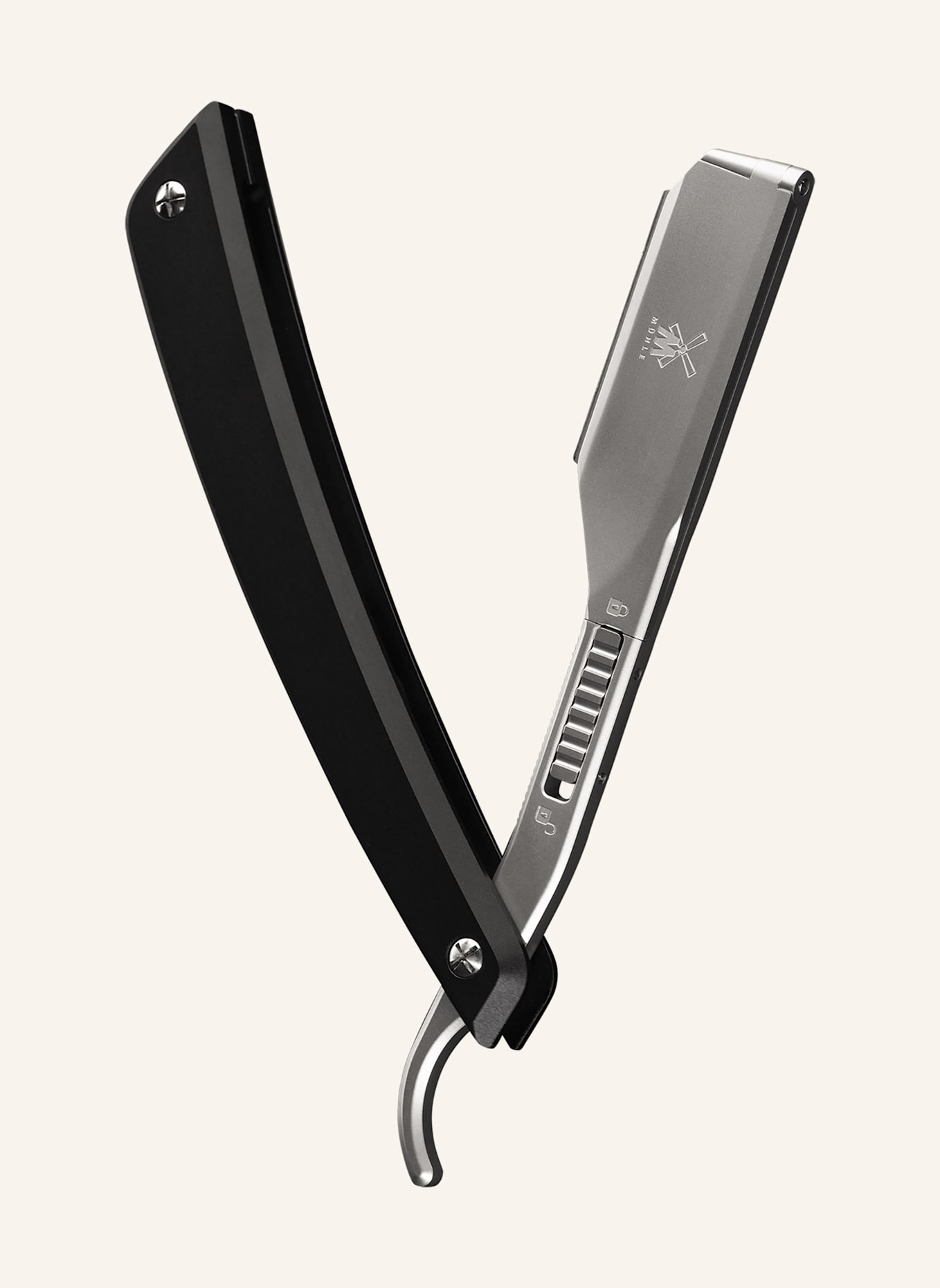 MÜHLE Rasiermesser mit Wechselklinge - ENTHUSIAST: SCHWARZ