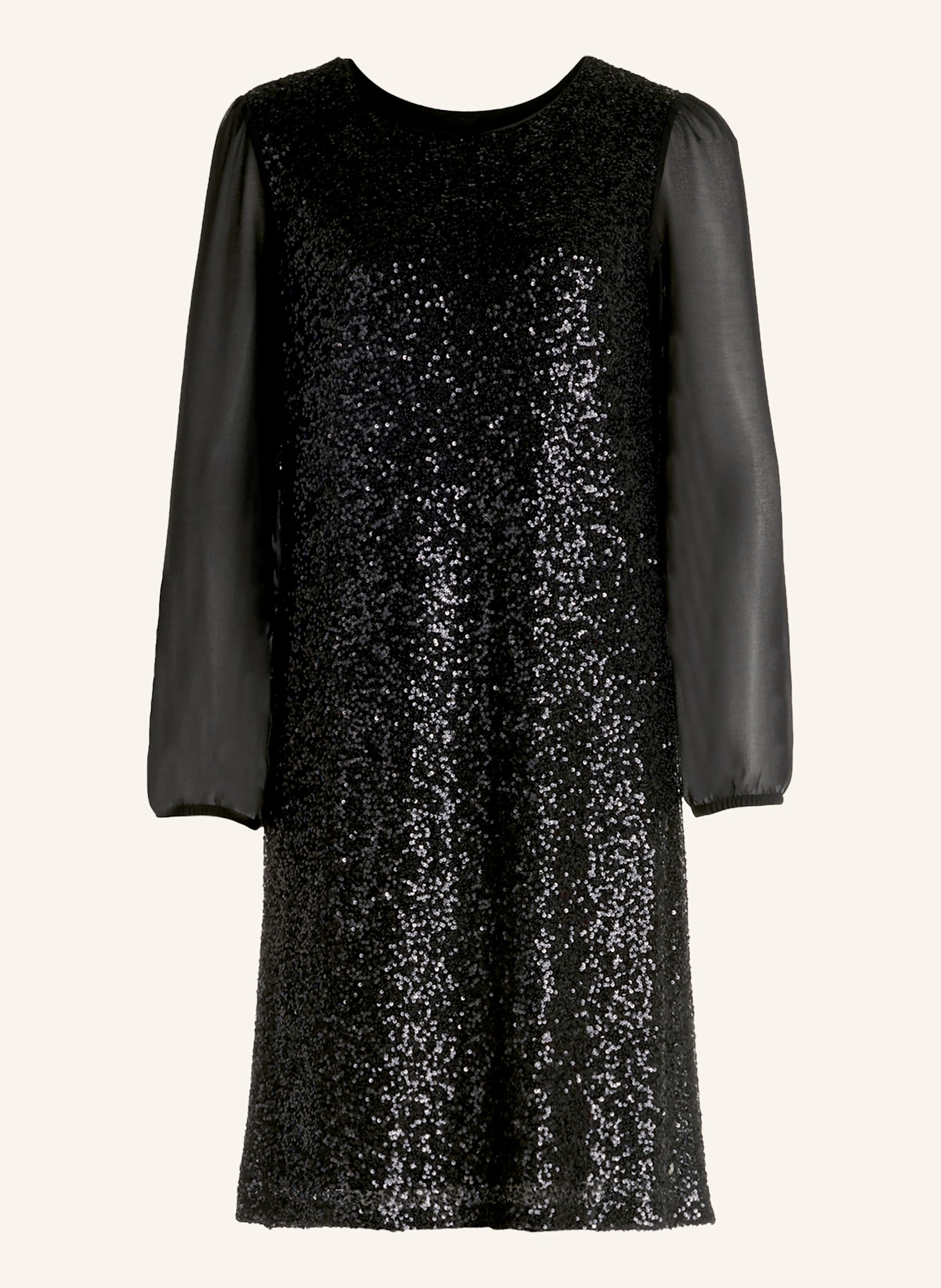 BETTY&CO Partykleid mit Pailletten: SCHWARZ