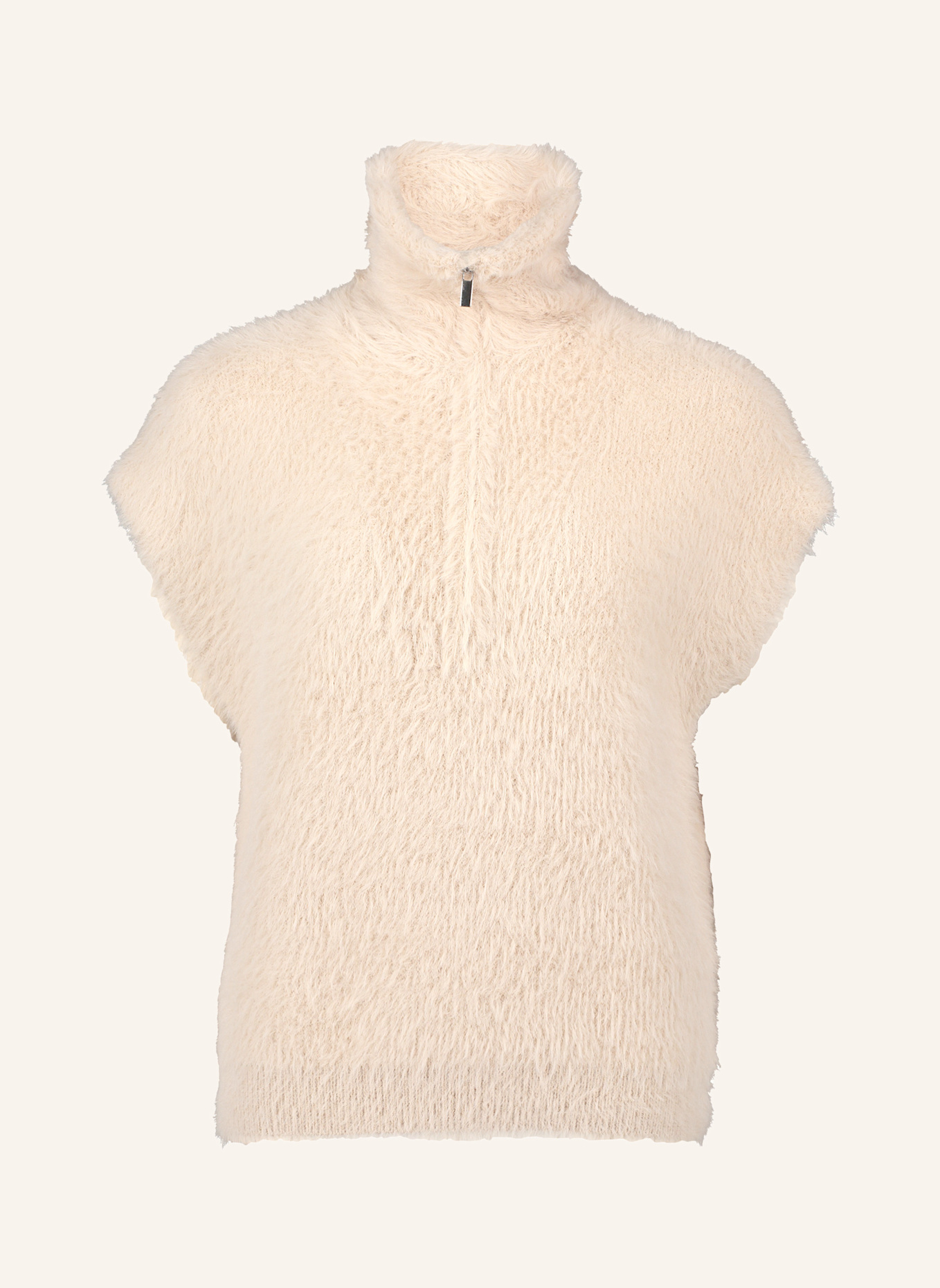 BETTY&CO Strickpullunder mit Kragen: GRAU