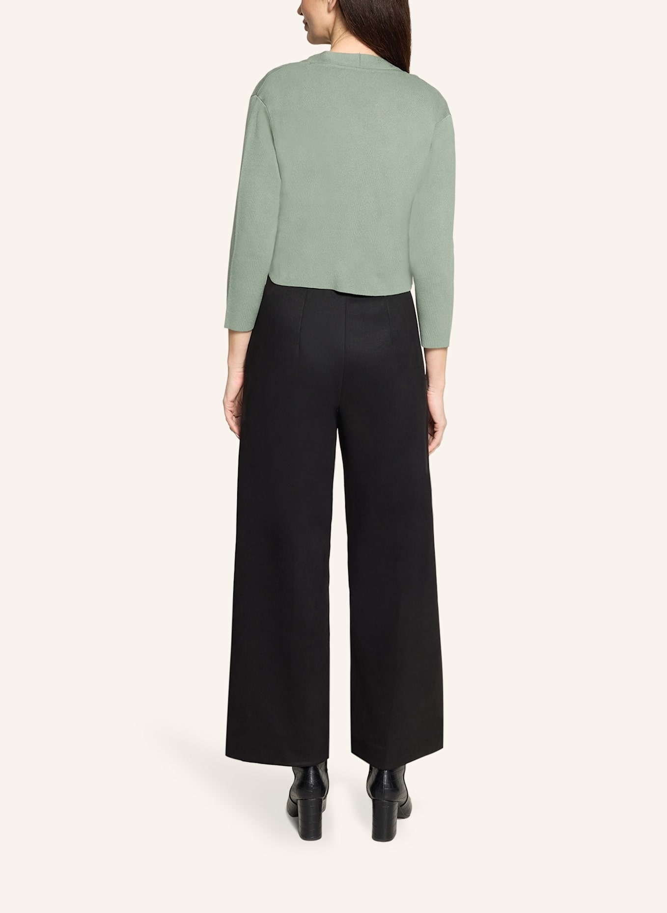 BETTY&CO Feinstrickjacke ohne Verschluss: GRÜN