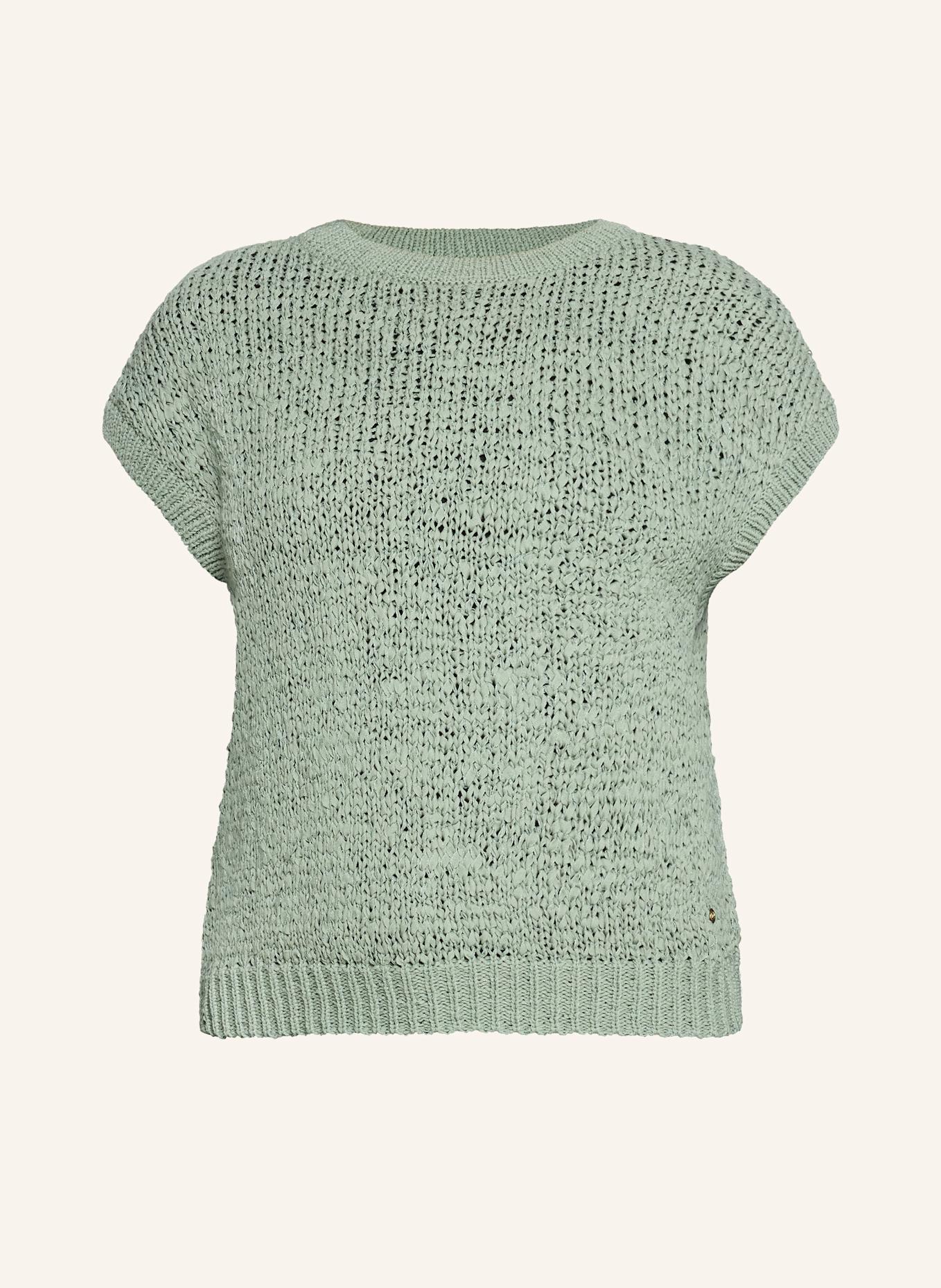 BETTY&CO Strickpullover mit Rundhalsausschnitt: GRÜN