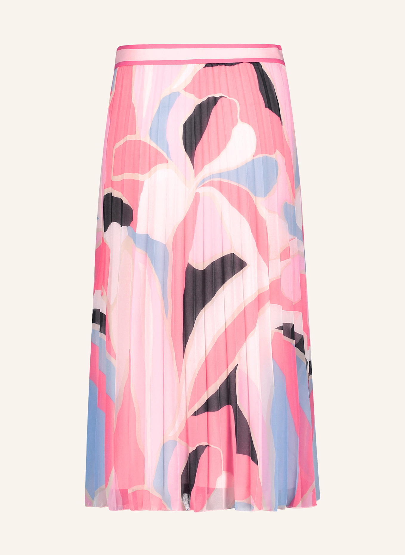 BETTY&CO Chiffonrock mit Plissee: PINK