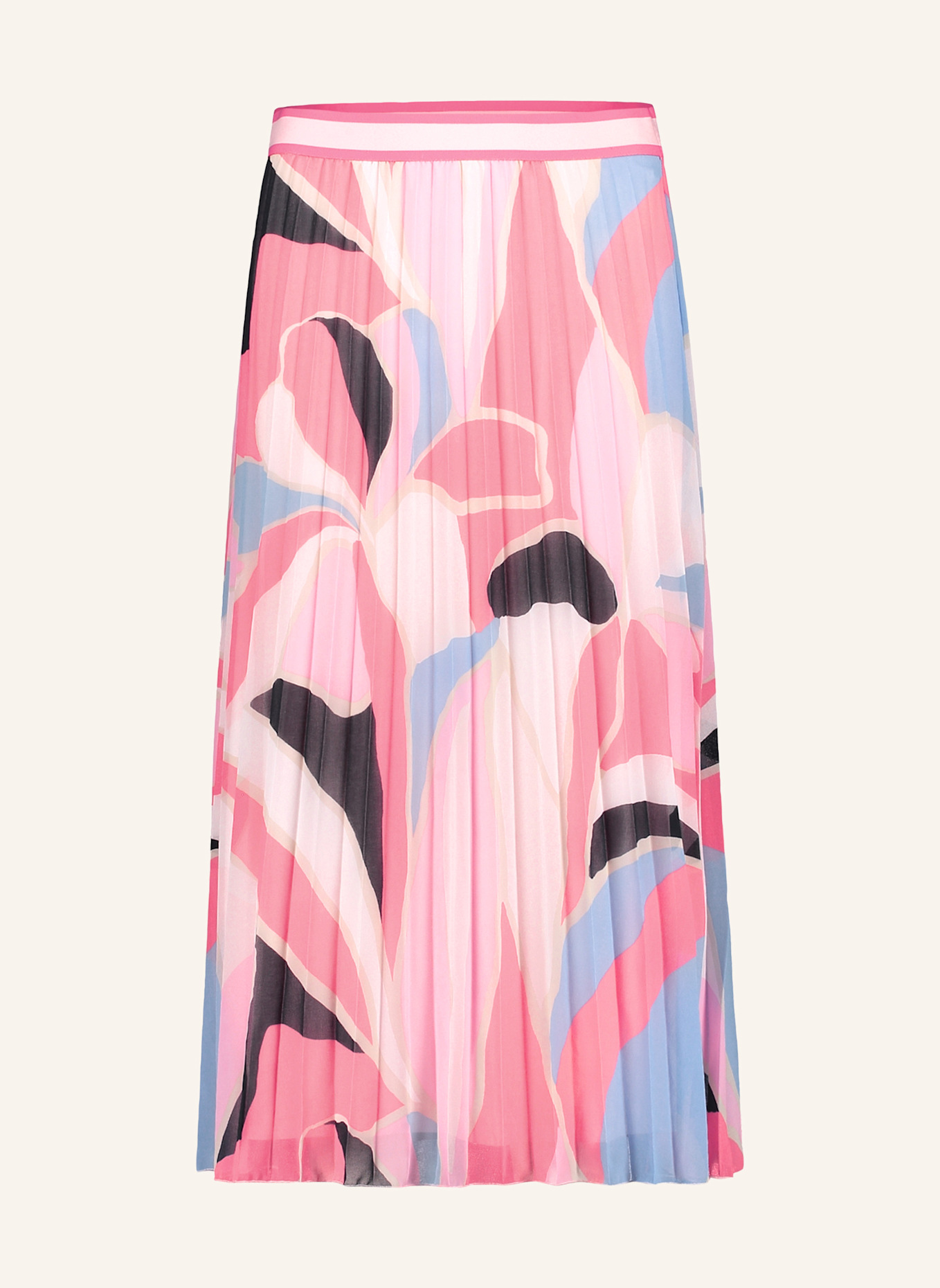 BETTY&CO Chiffonrock mit Plissee: PINK