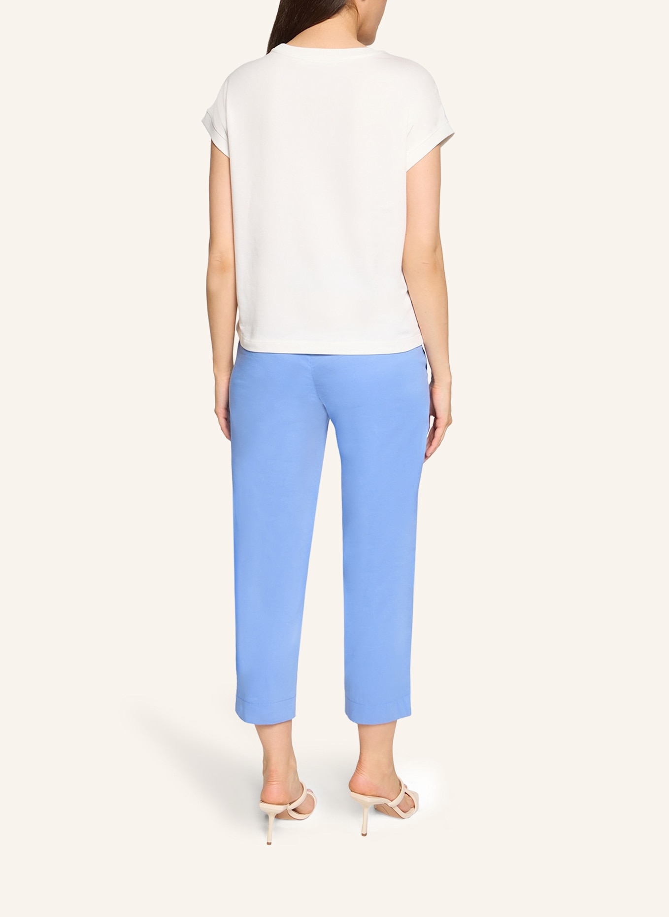BETTY&CO Sweatpullover mit Applikation: WEISS