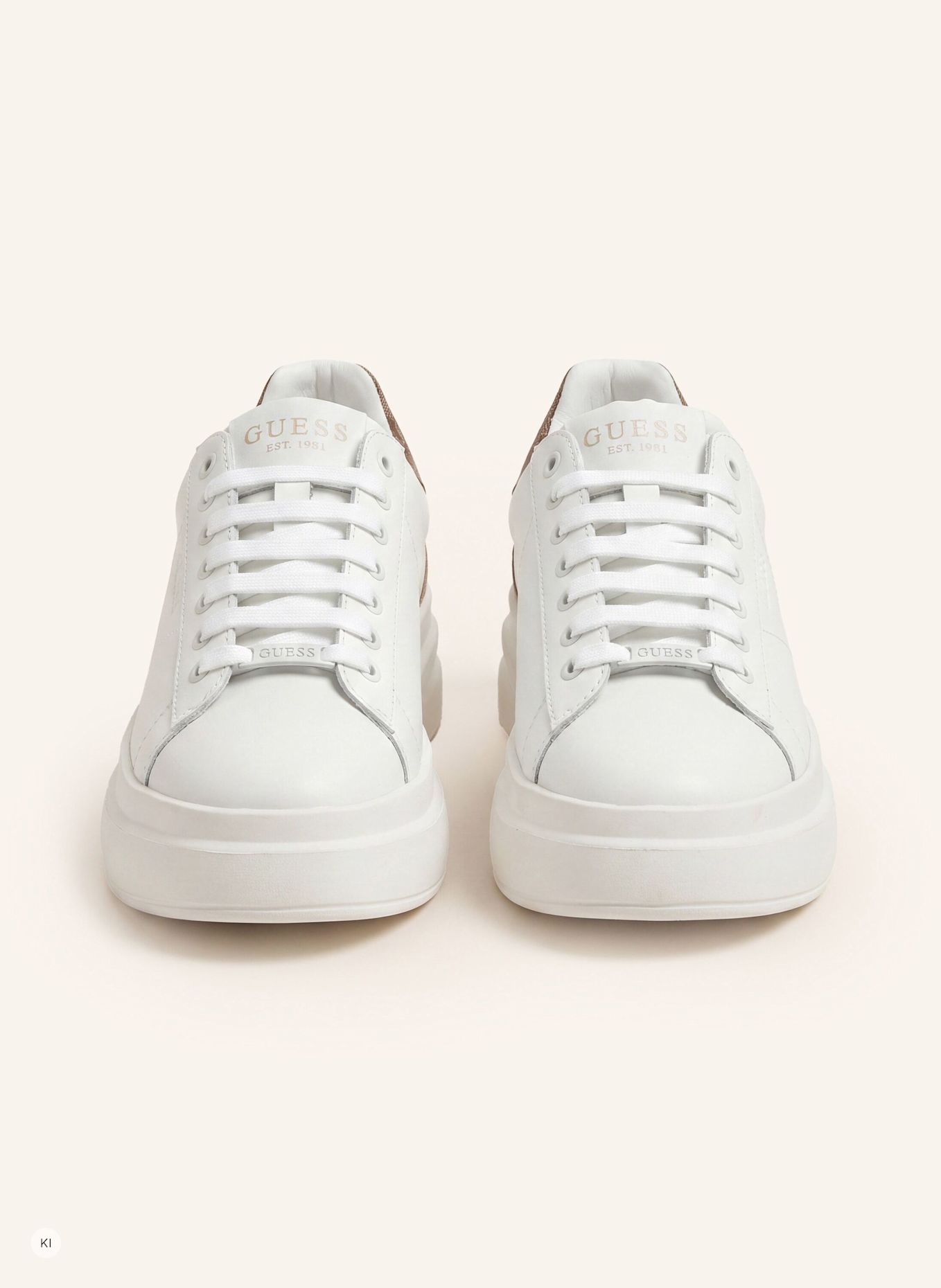 GUESS Court Sneaker ELBINA: WEISS