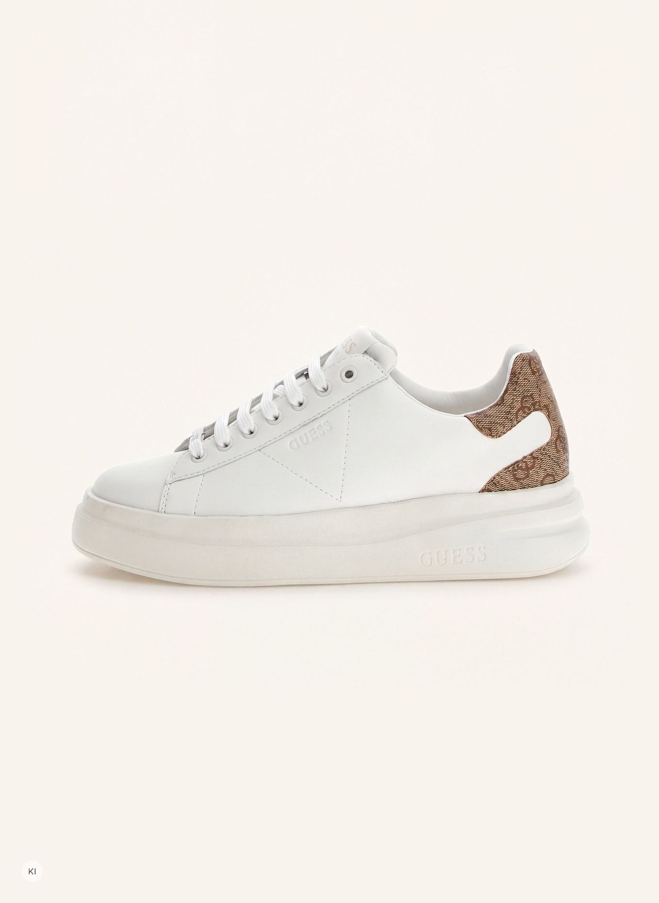 GUESS Court Sneaker ELBINA: WEISS