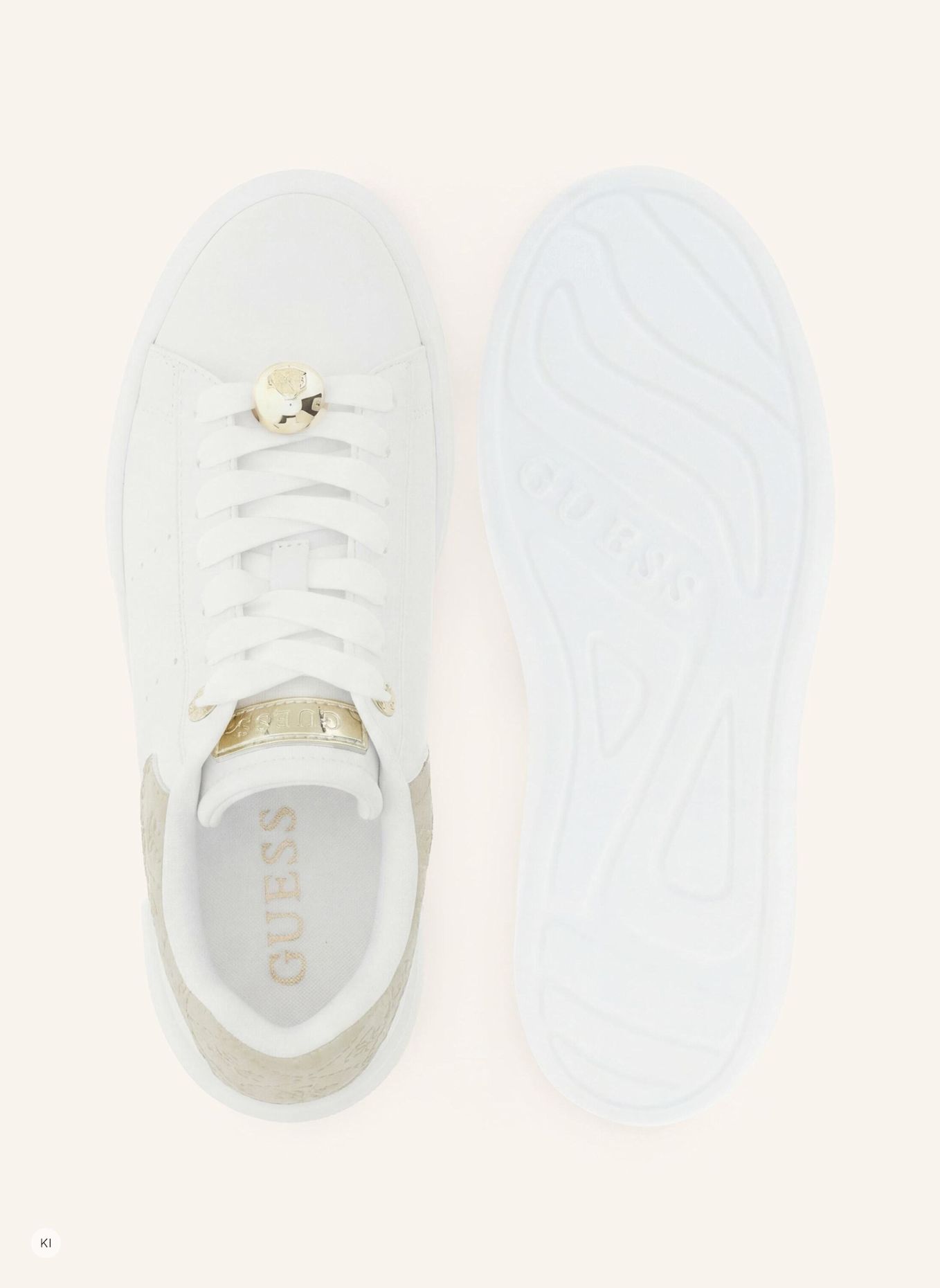 GUESS Court Sneaker FIREUP: WEISS