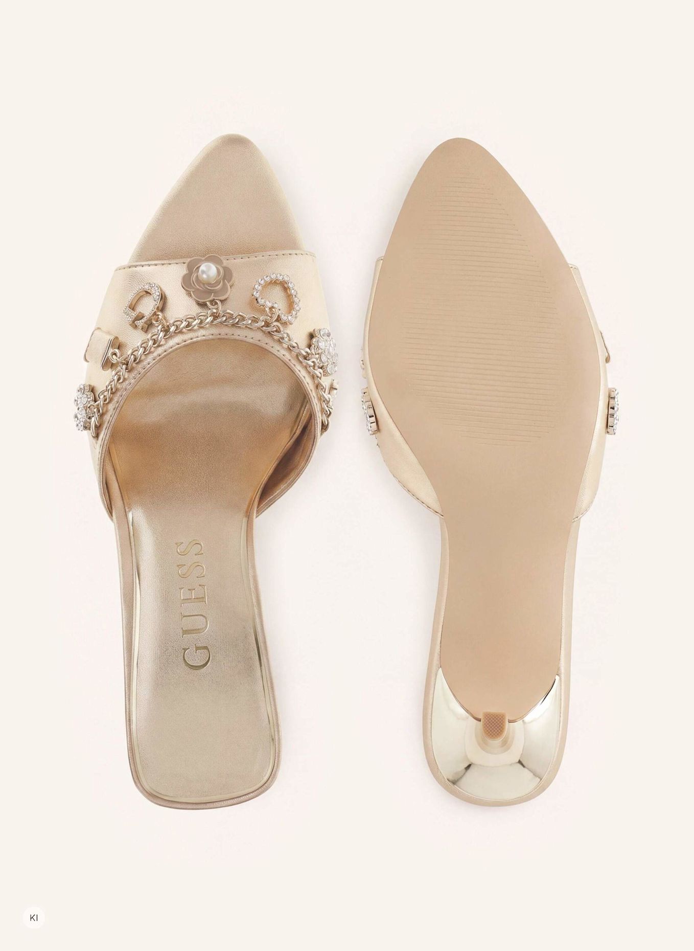 GUESS Mules VANESY: GOLD