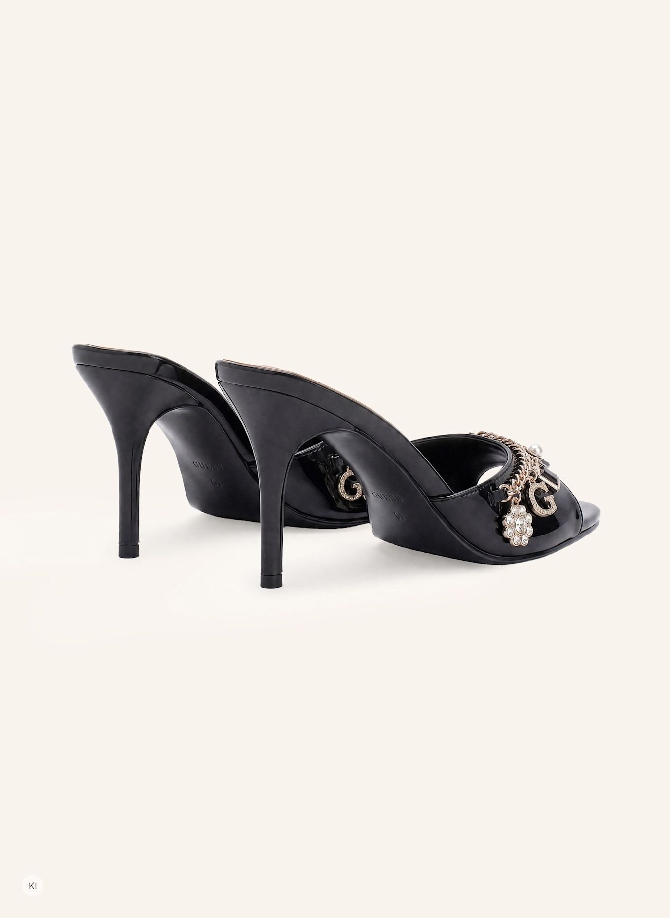 GUESS Mules VANESY: SCHWARZ