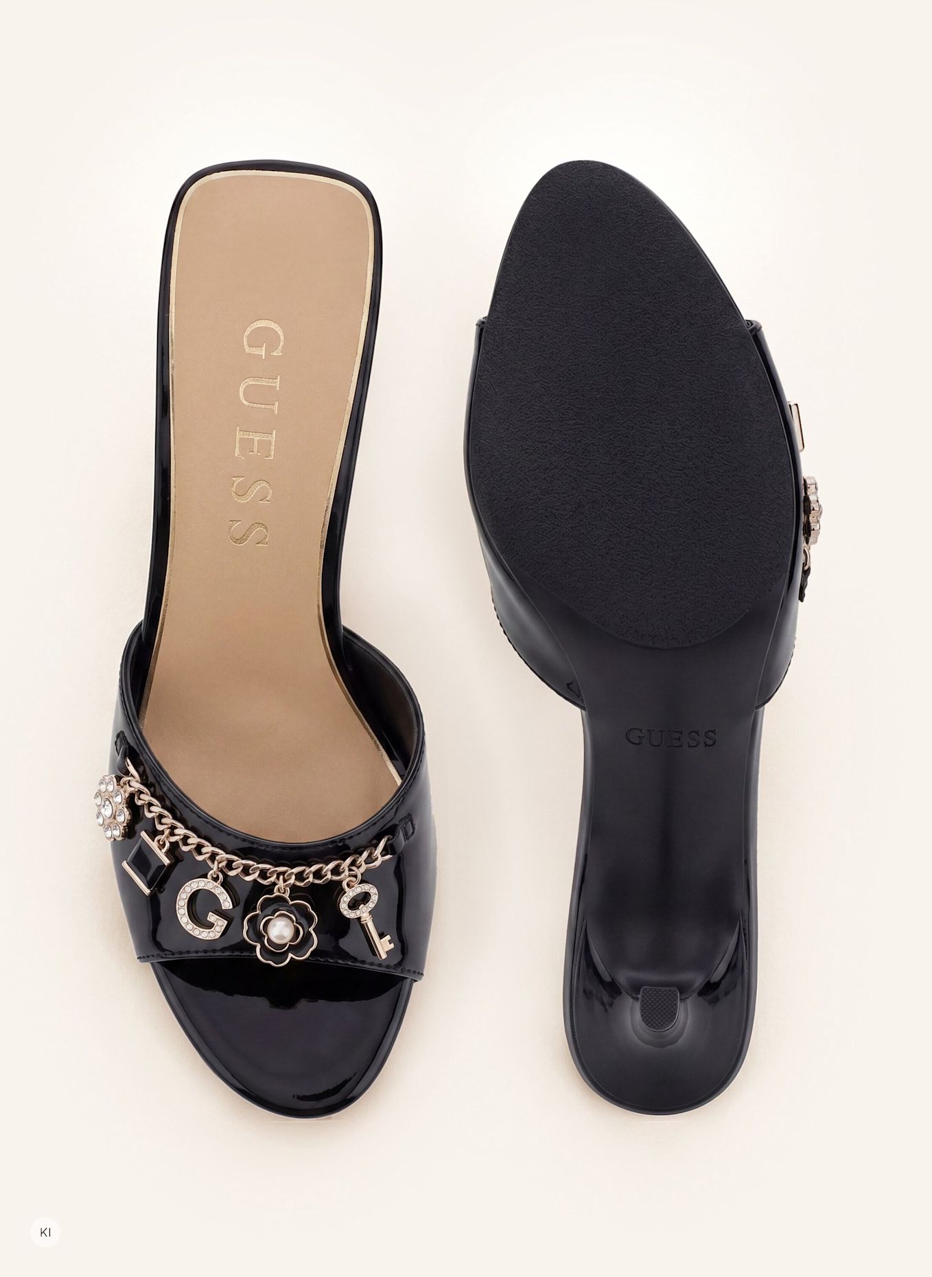 GUESS Mules VANESY: SCHWARZ