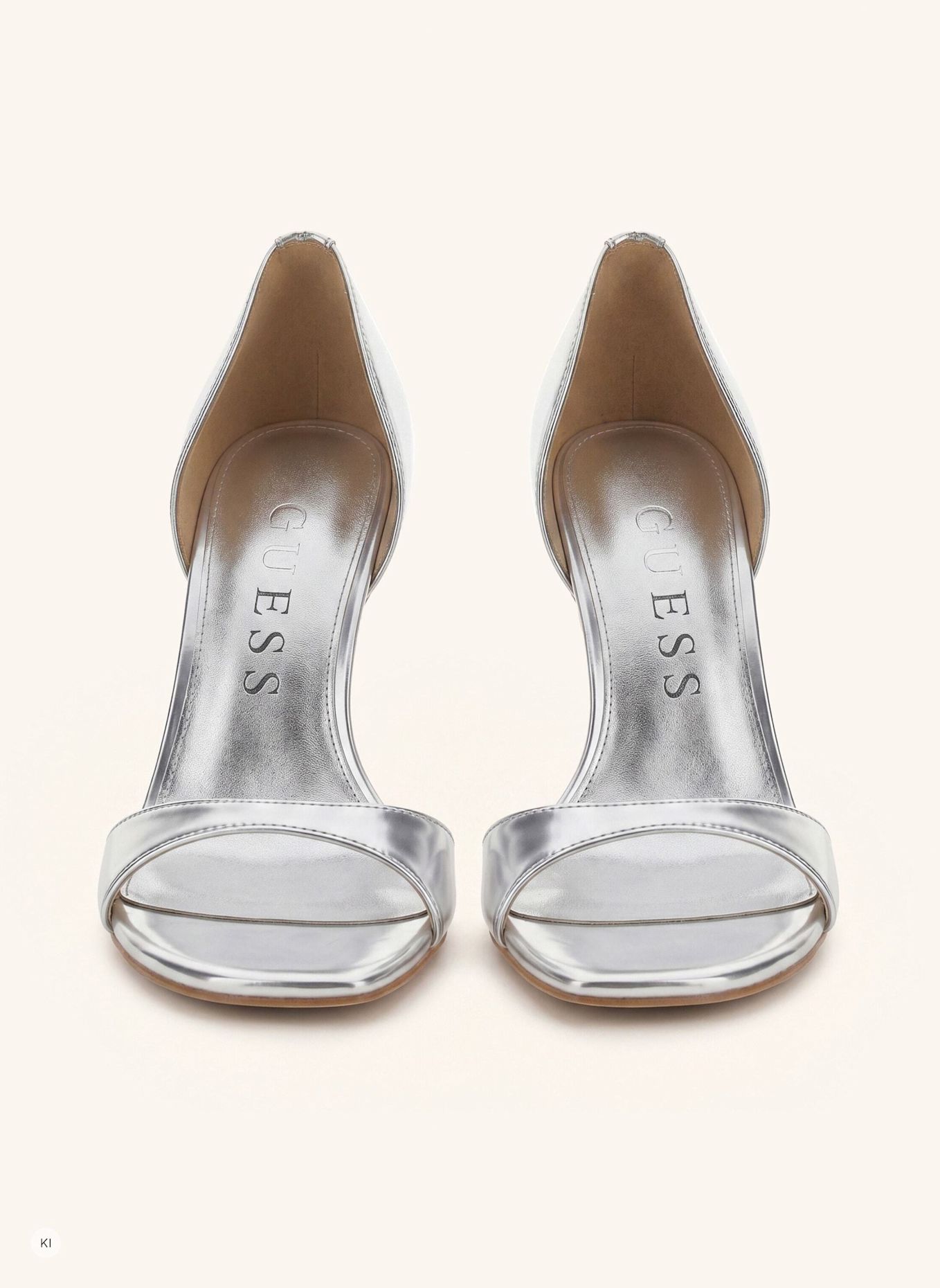 GUESS Riemchensandalen KALICO: SILBER