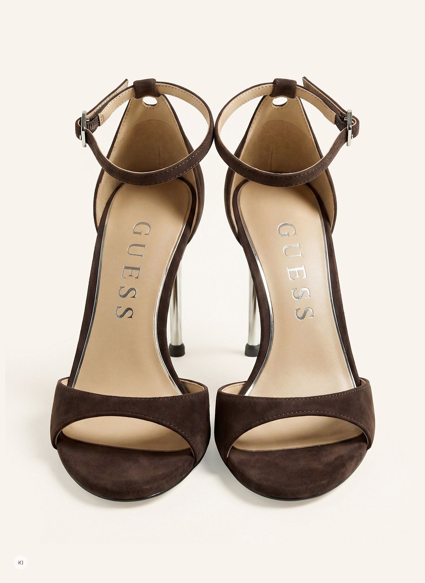 GUESS Riemchensandalen SEENA: BRAUN