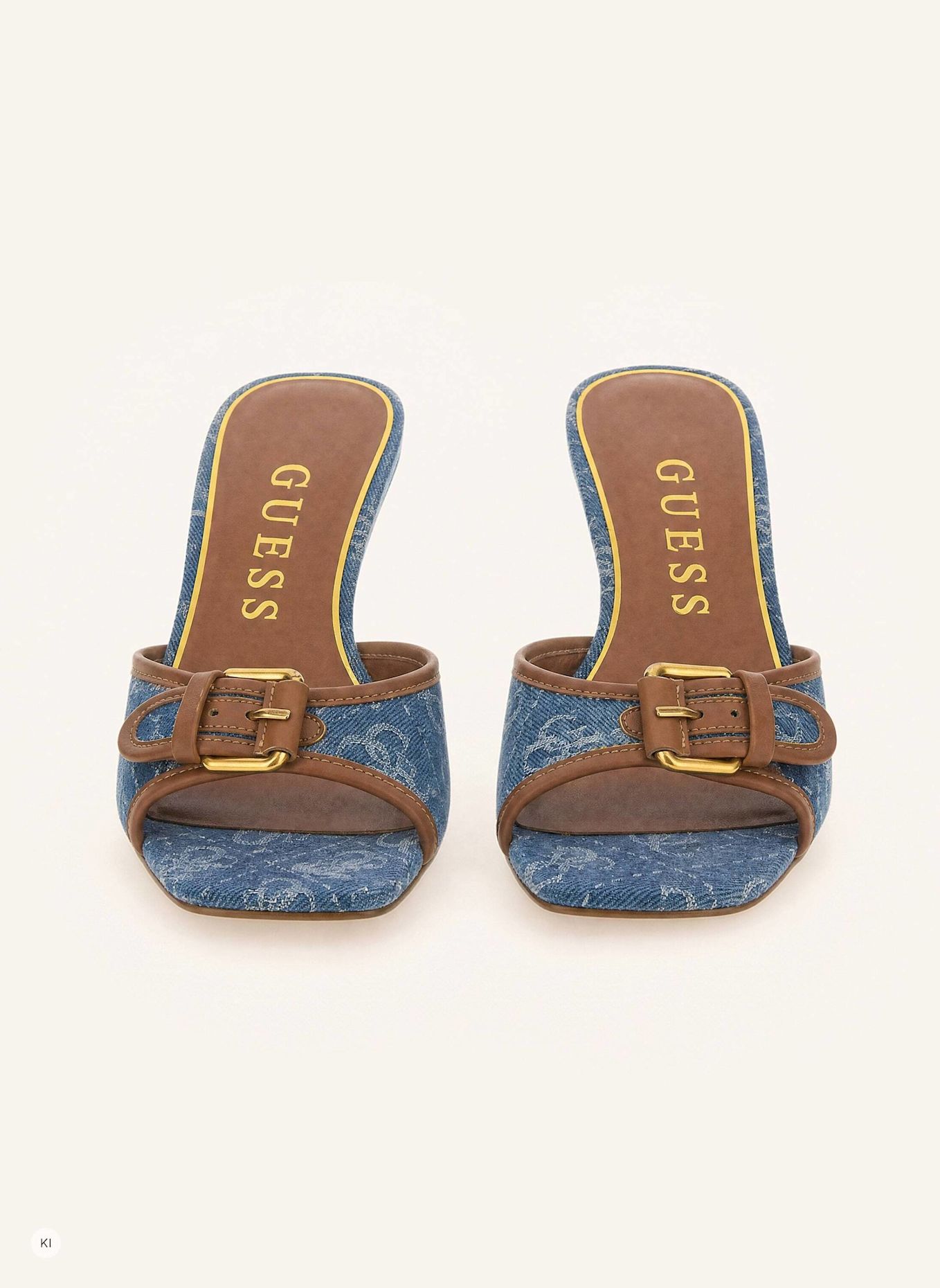 GUESS Mules DISTA: BLAU