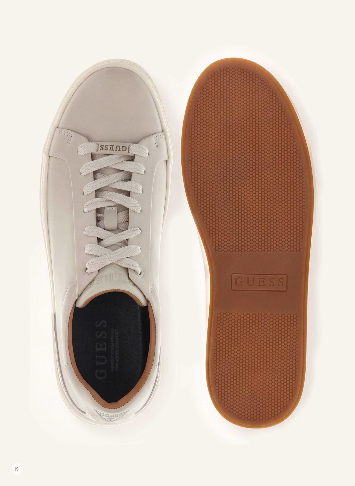 GUESS Court Sneaker: WEISS