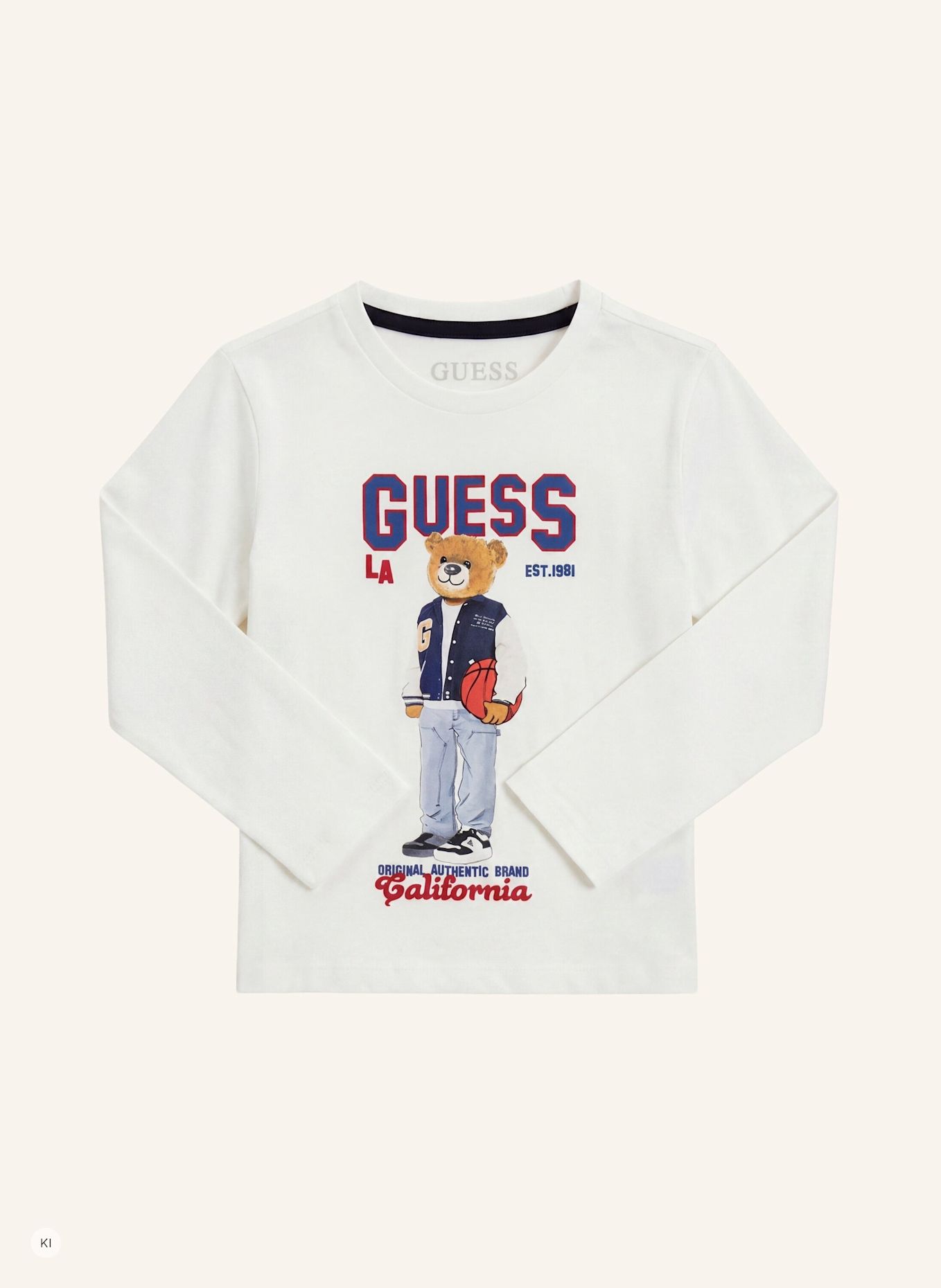 GUESS T-Shirt: WEISS