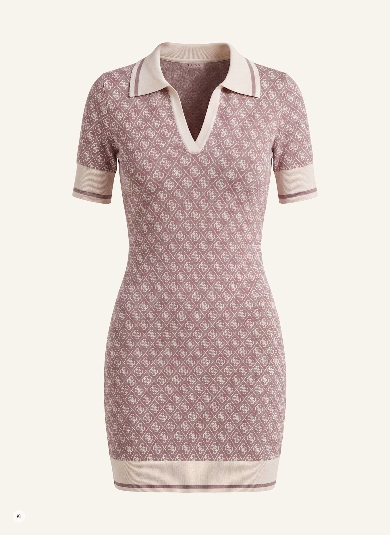 GUESS Bodycon-Kleid: BRAUN