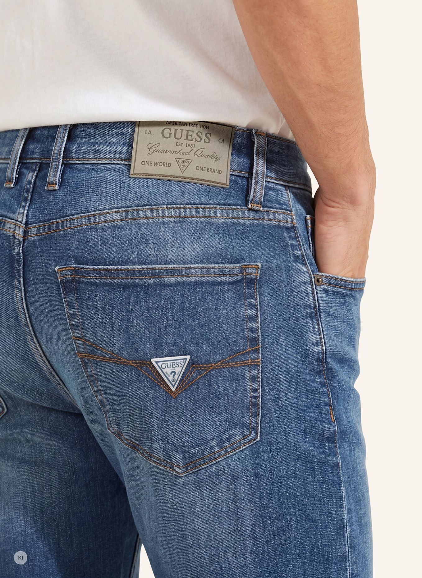 GUESS Slim ANGELS: BLAU