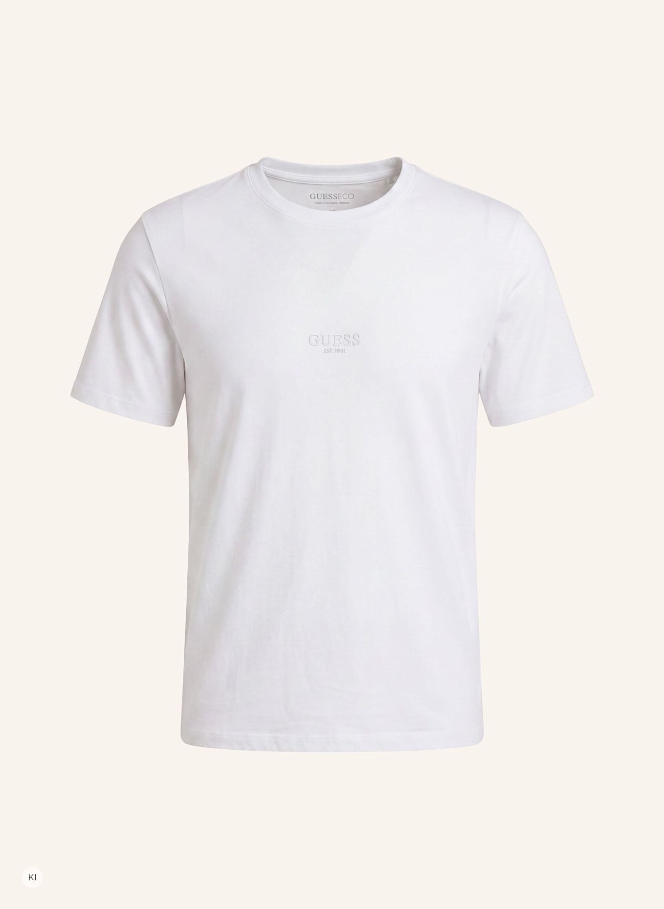 GUESS T-Shirt: WEISS