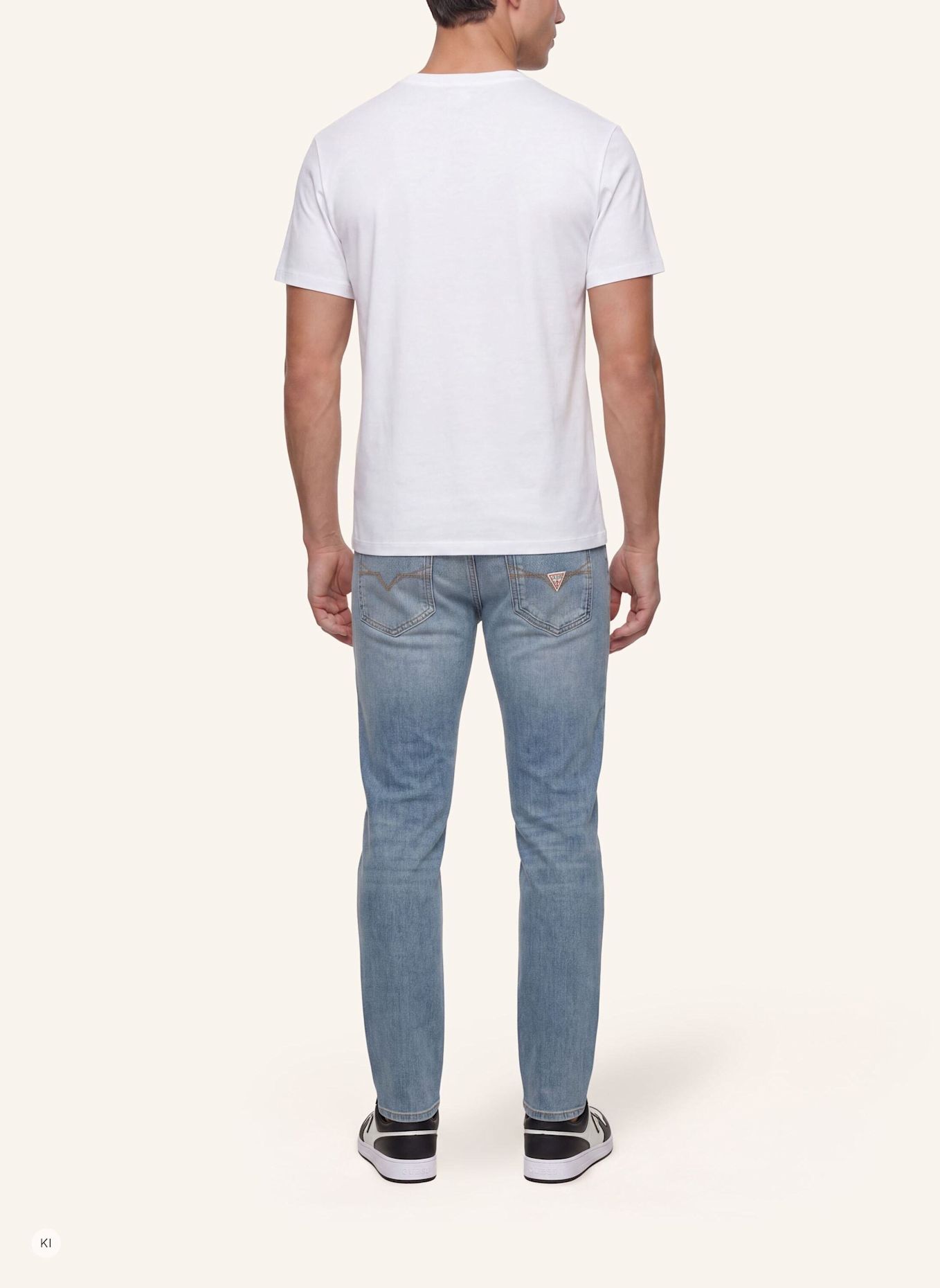 GUESS T-Shirt: WEISS