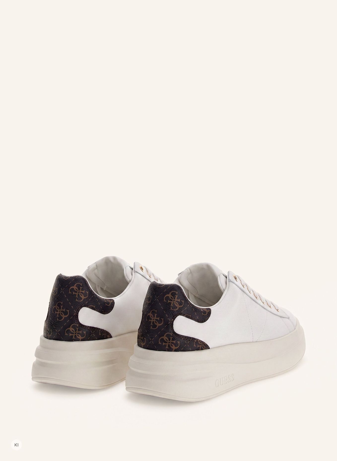 GUESS Court Sneaker ELBA: BRAUN