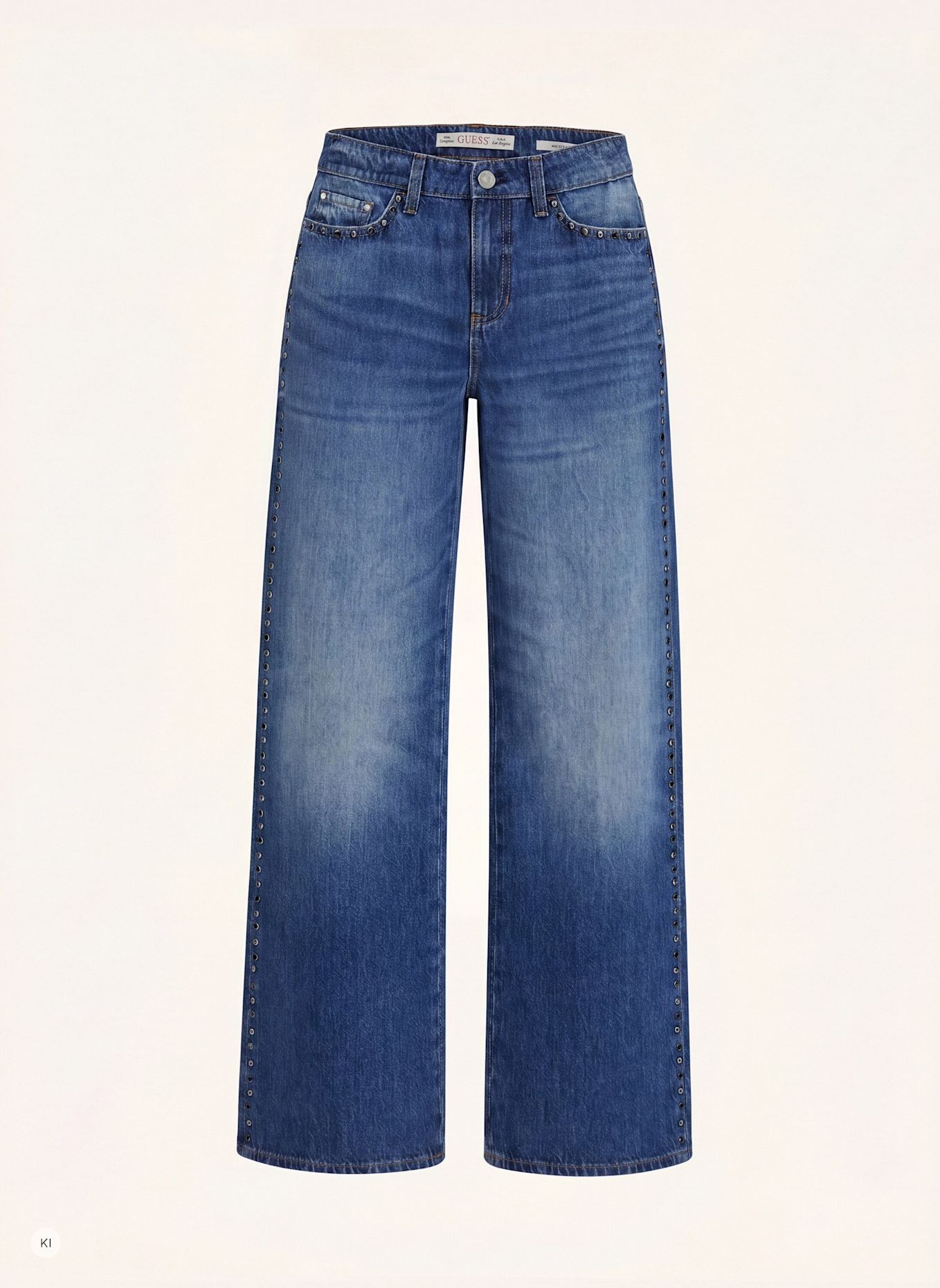 GUESS Wide Leg: BLAU
