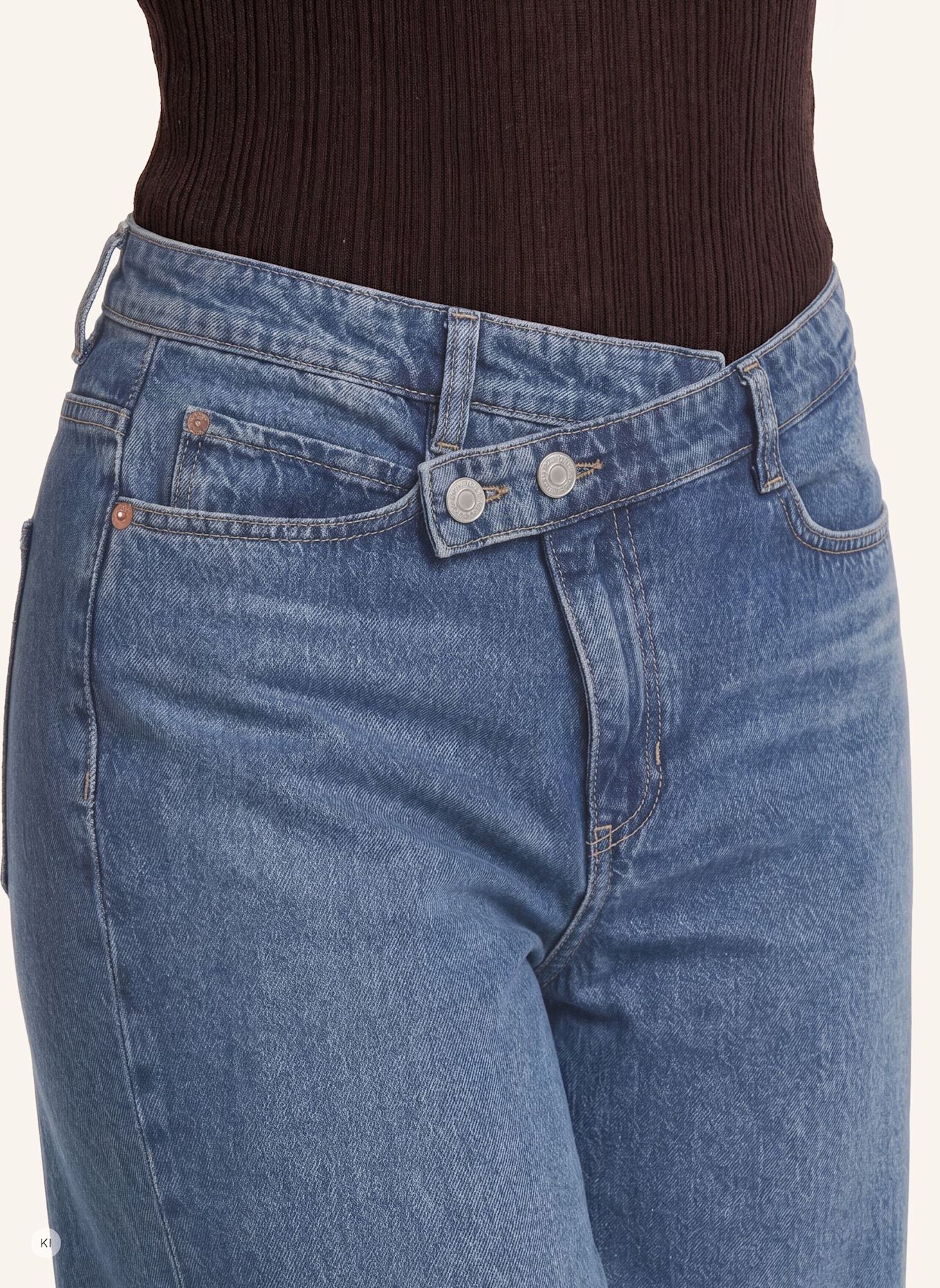GUESS Wide Leg: BLAU